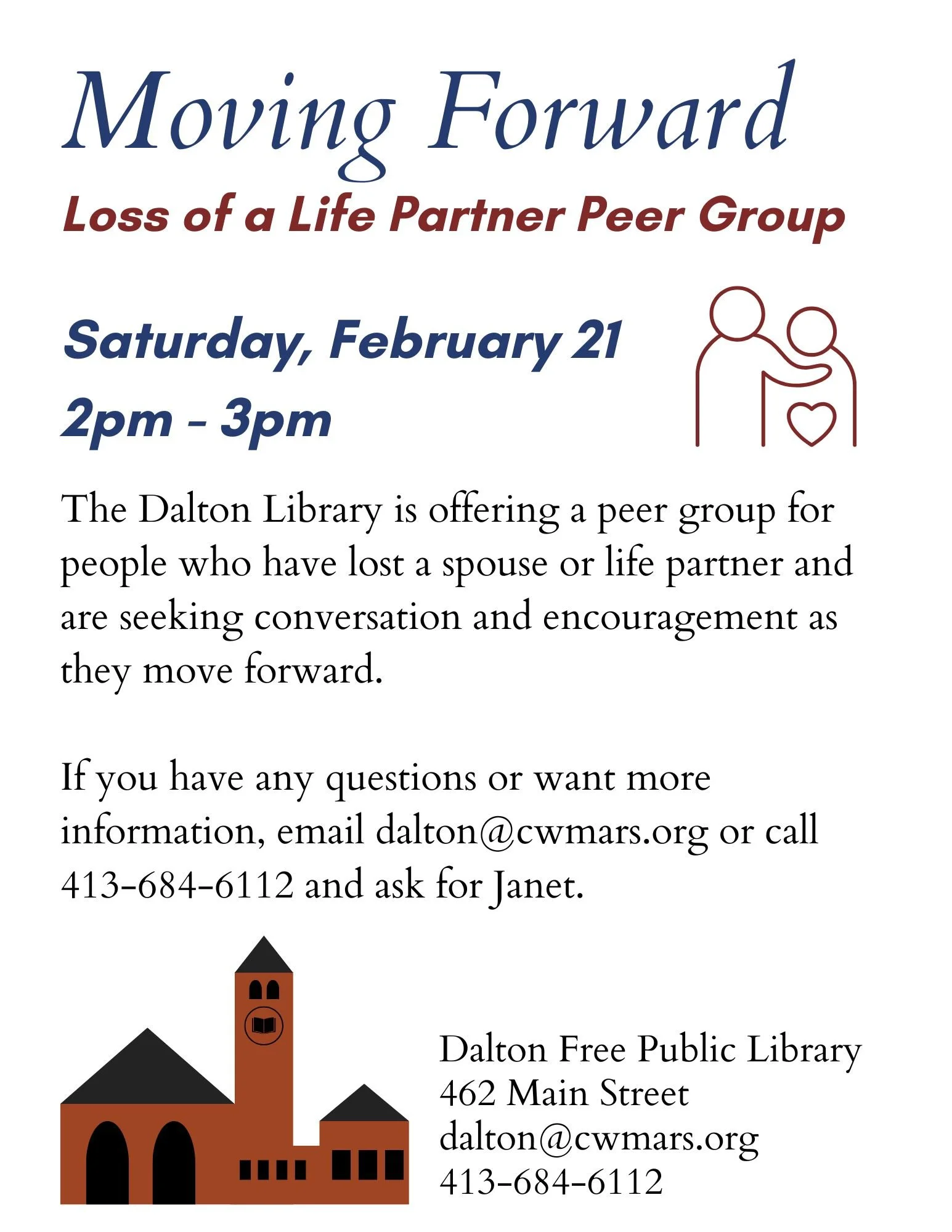 Moving Forward: Loss of a Life Partner Peer Group