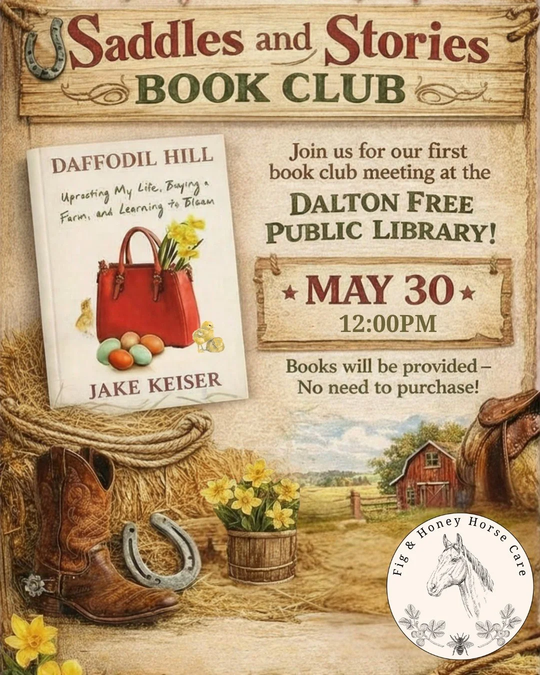 Saddle & Stories Book Club
