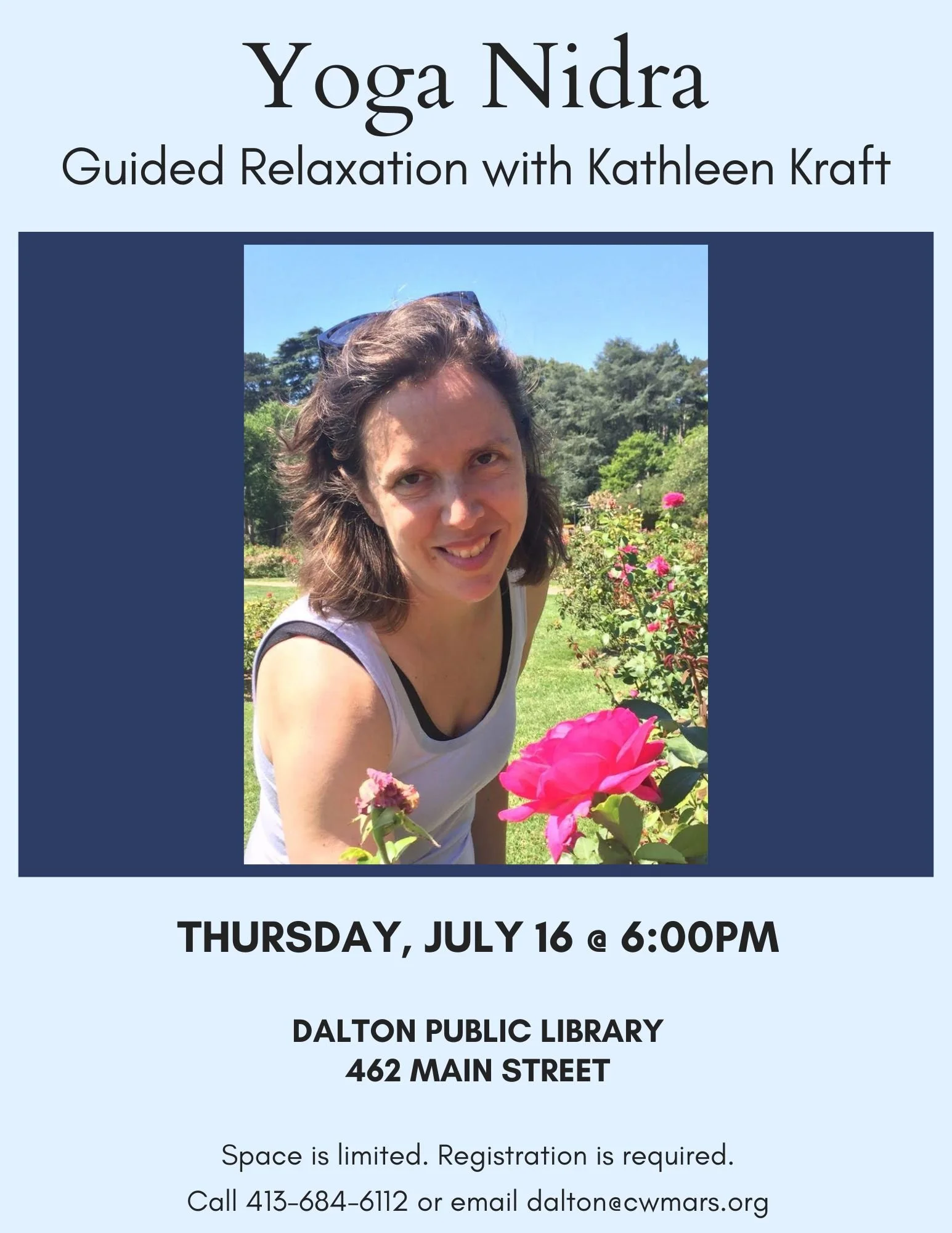 Yoga Nidra with Kathleen Kraft