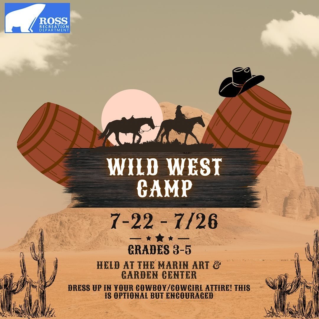 Our last themed camp this summer is our Wild West Camp! This camp is for our grades 3-5 students! Lots of fun activities planned! Wear your cowgirl/cowboy attire if you&rsquo;d like!
Drop off is at 9AM - Pickup at 1PM