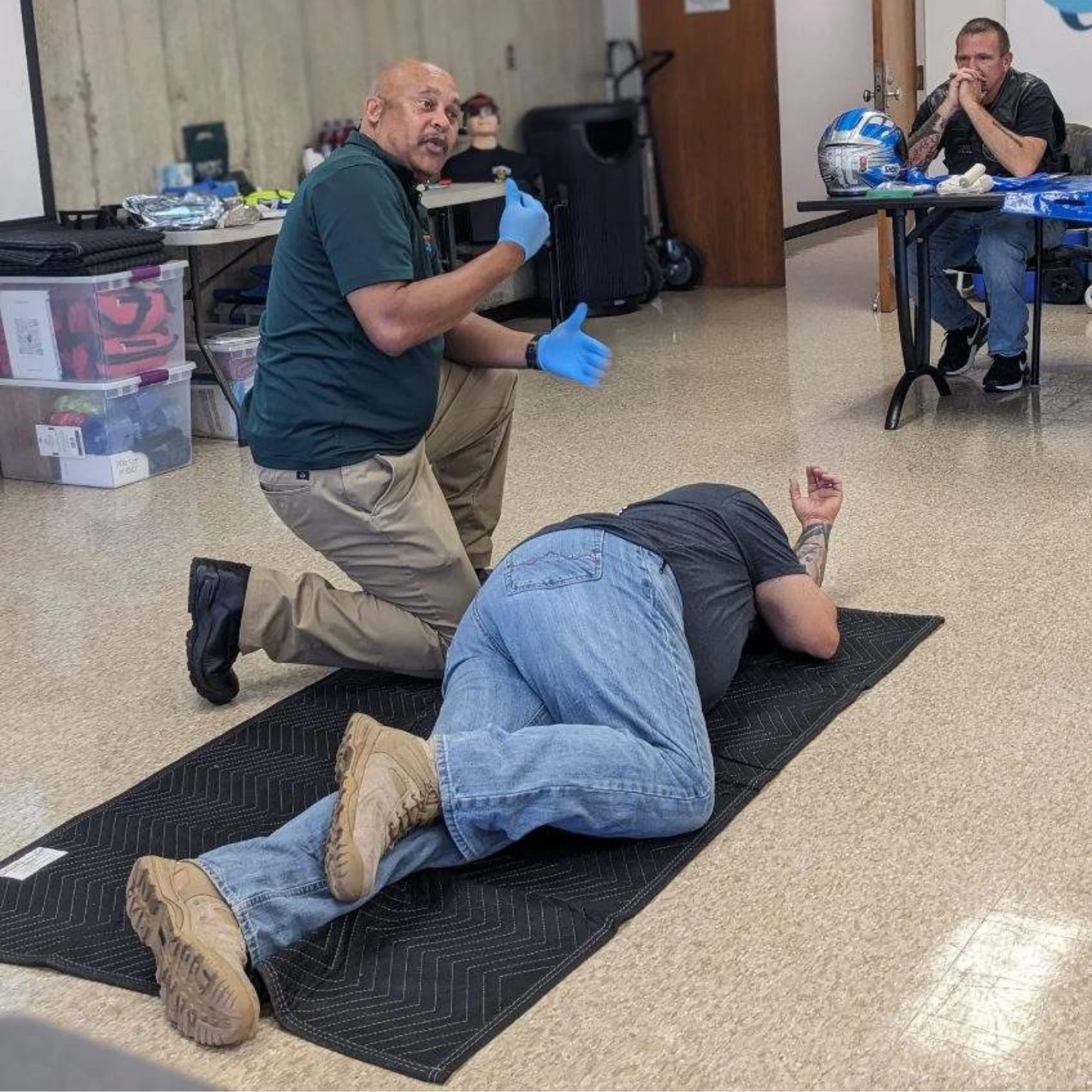 Gerald Sloan Training, Accident Scene Management, Motorcycle First Responder Training