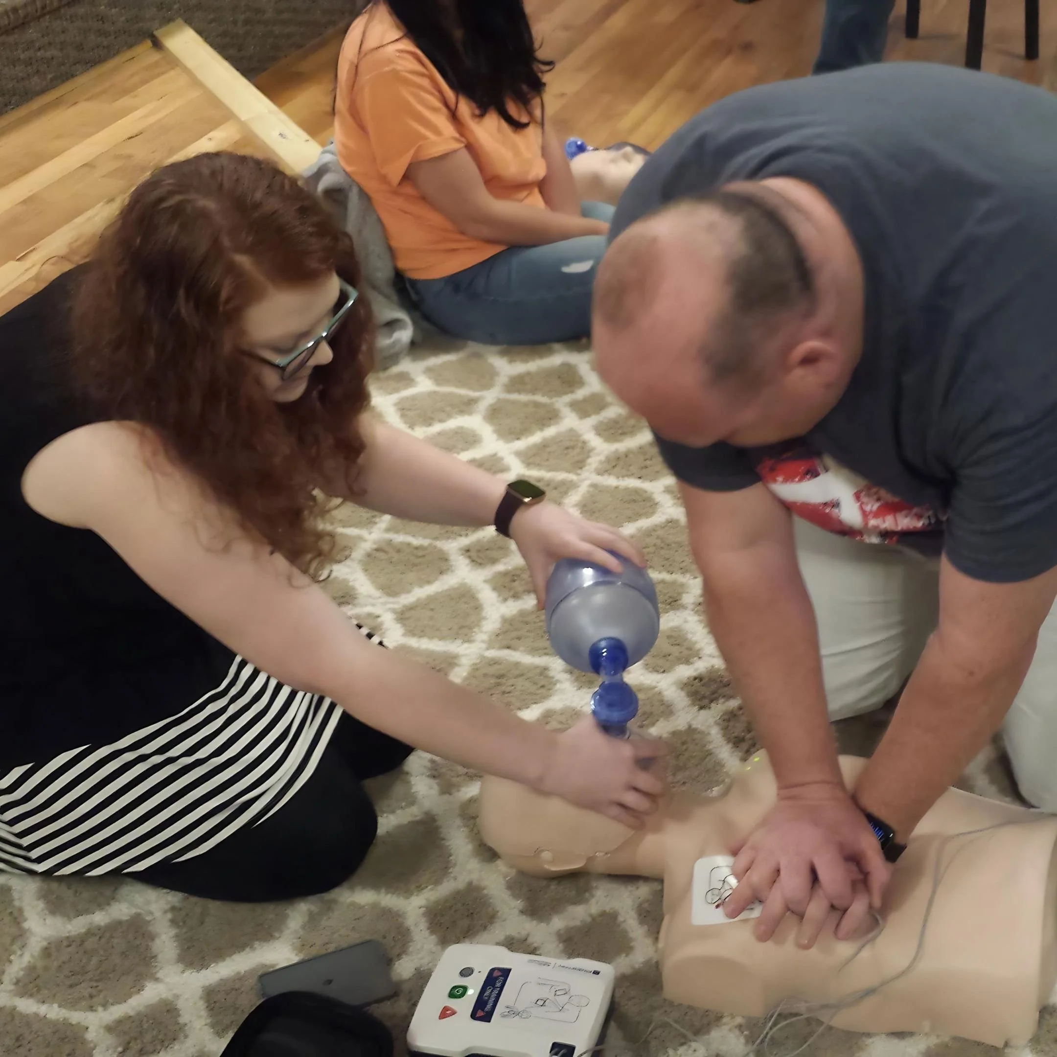 Ventilation, Bag Valve Mask BVM, Chest Compressions