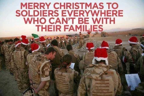 Merry Christmas — Military Style