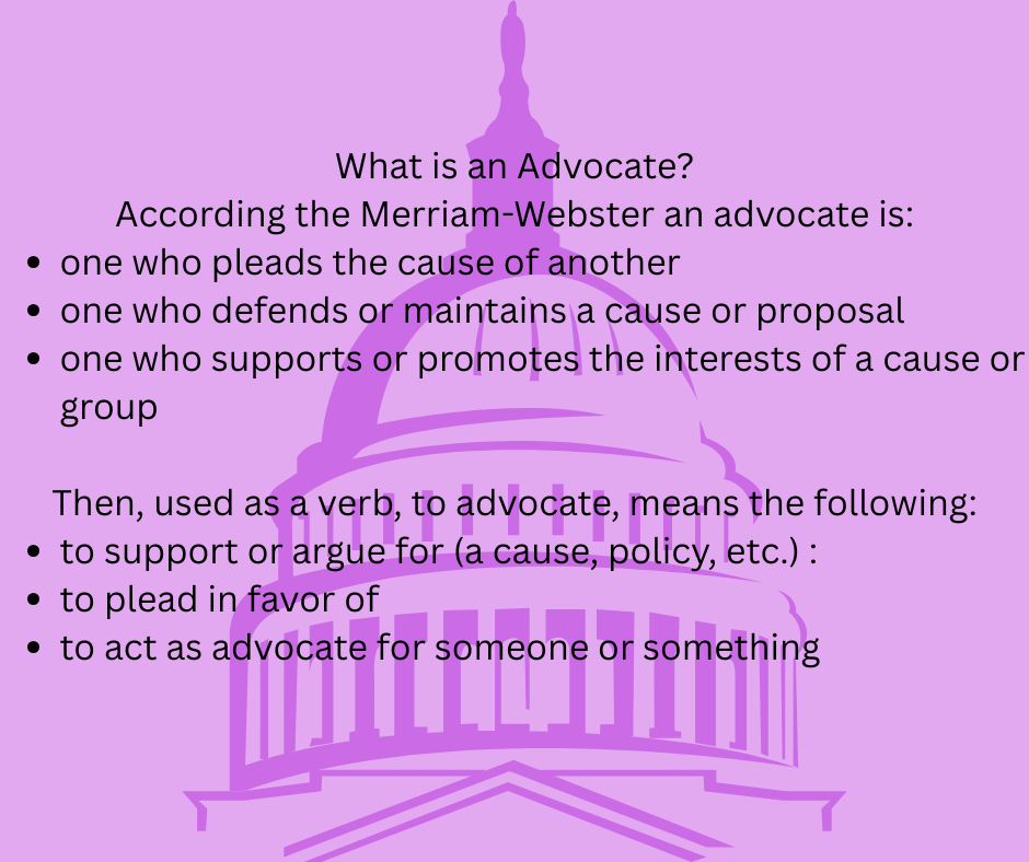 What Advocacy Really Means