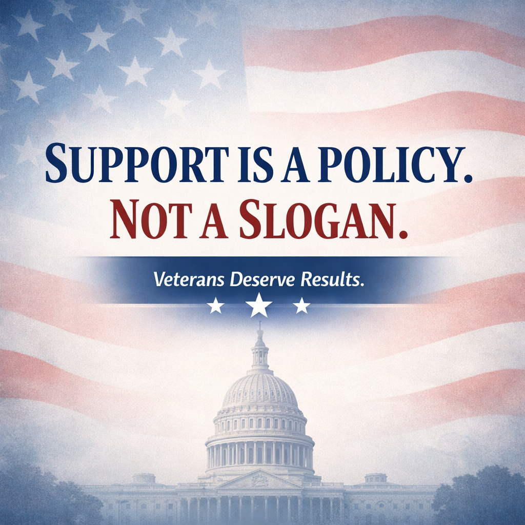 “We Support Veterans” Is Not a Policy Position