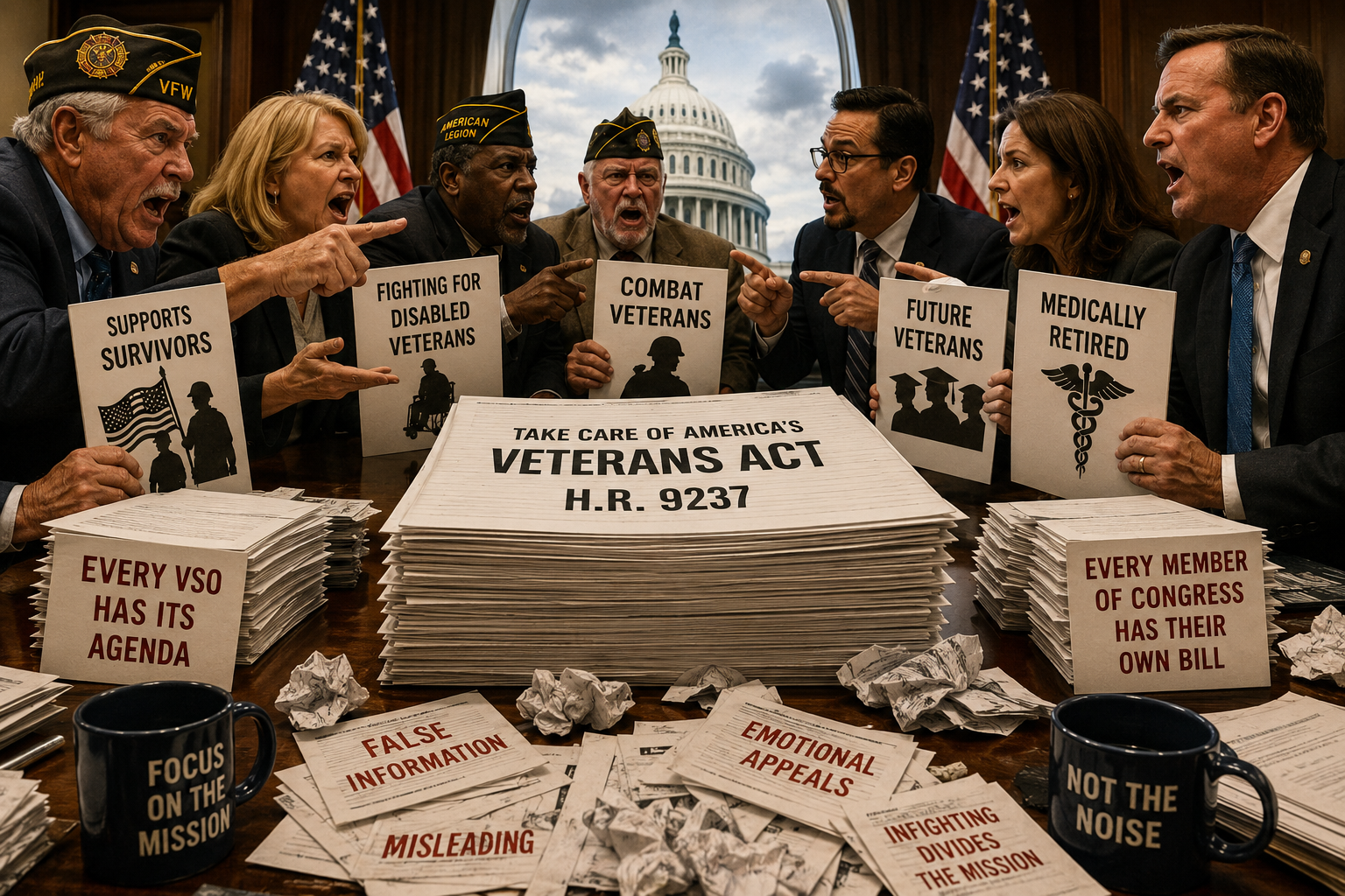 When You Put Every Veterans Issue Into One Bill, Everyone Loses Their Minds