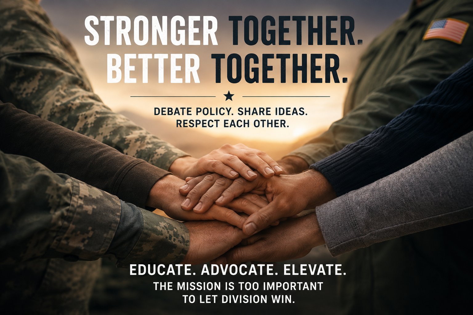 Stop Tearing Each Other Down: