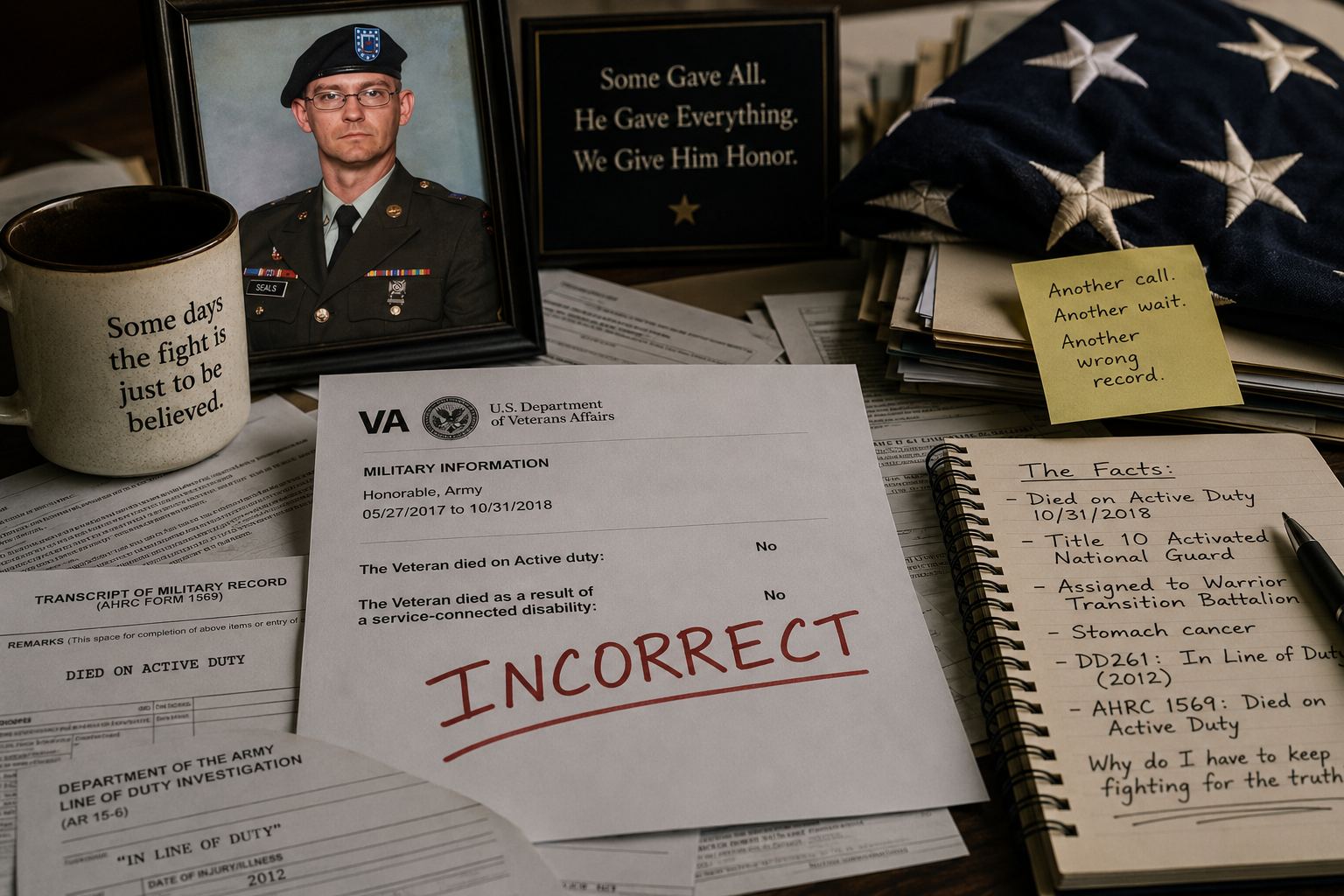 I'm Tired of Fighting for Accurate Records