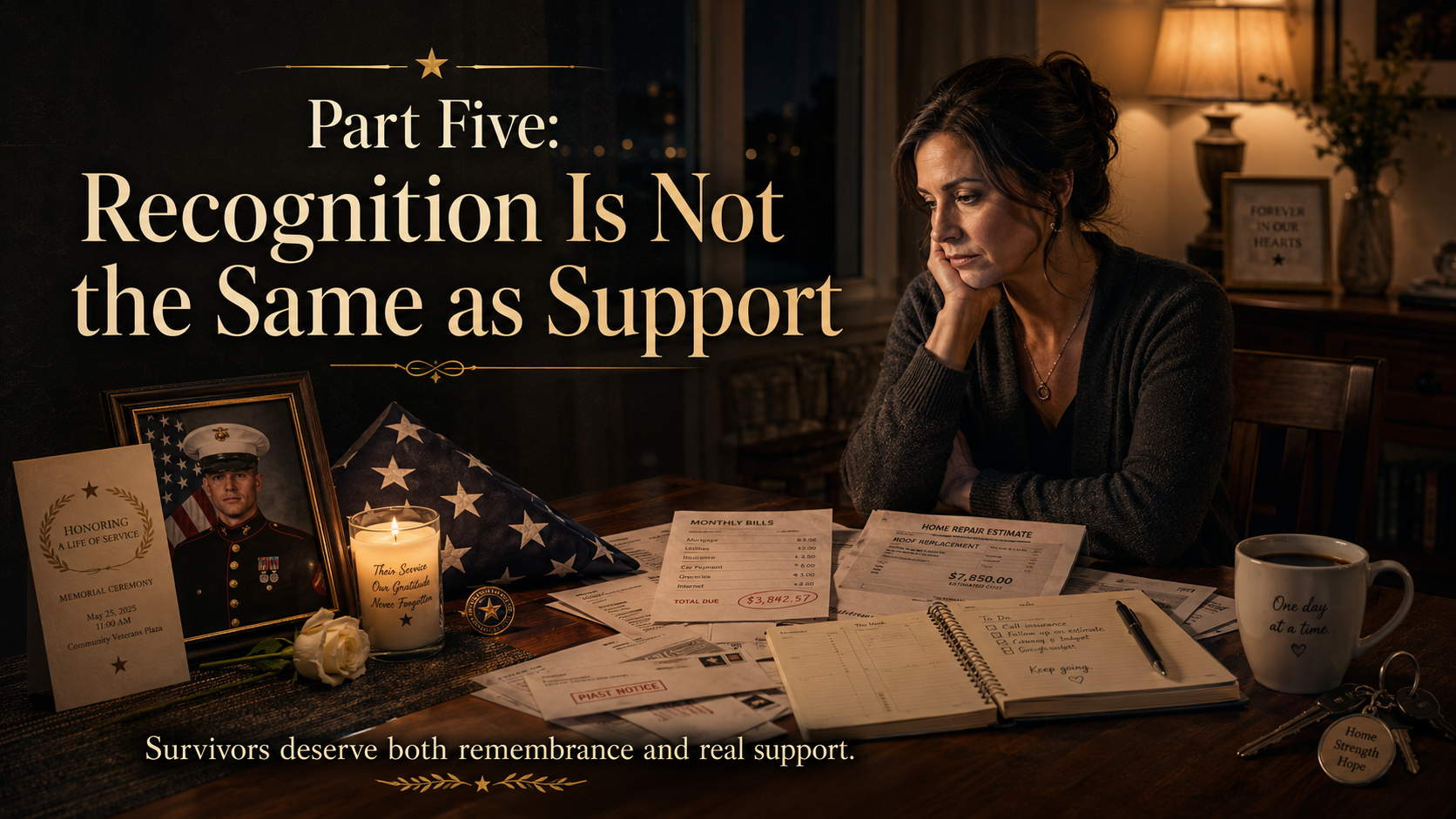 Part Five: Recognition Is Not the Same as Support
