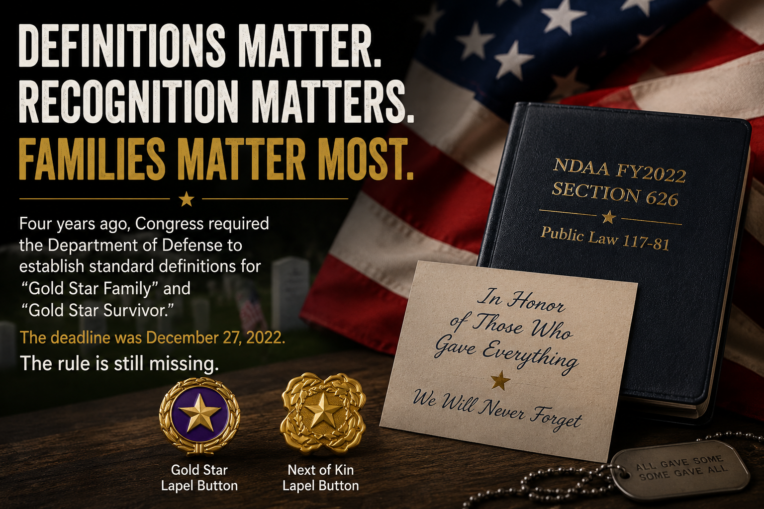 Four Years Later, We're Still Waiting: The Missing Gold Star Definition Rule