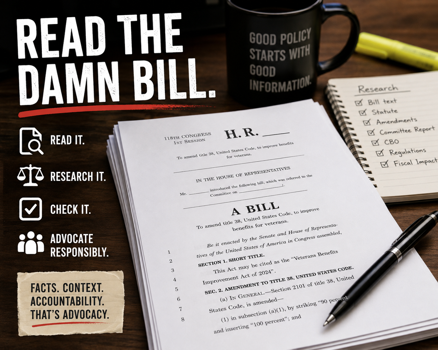 Read the Damn Bill