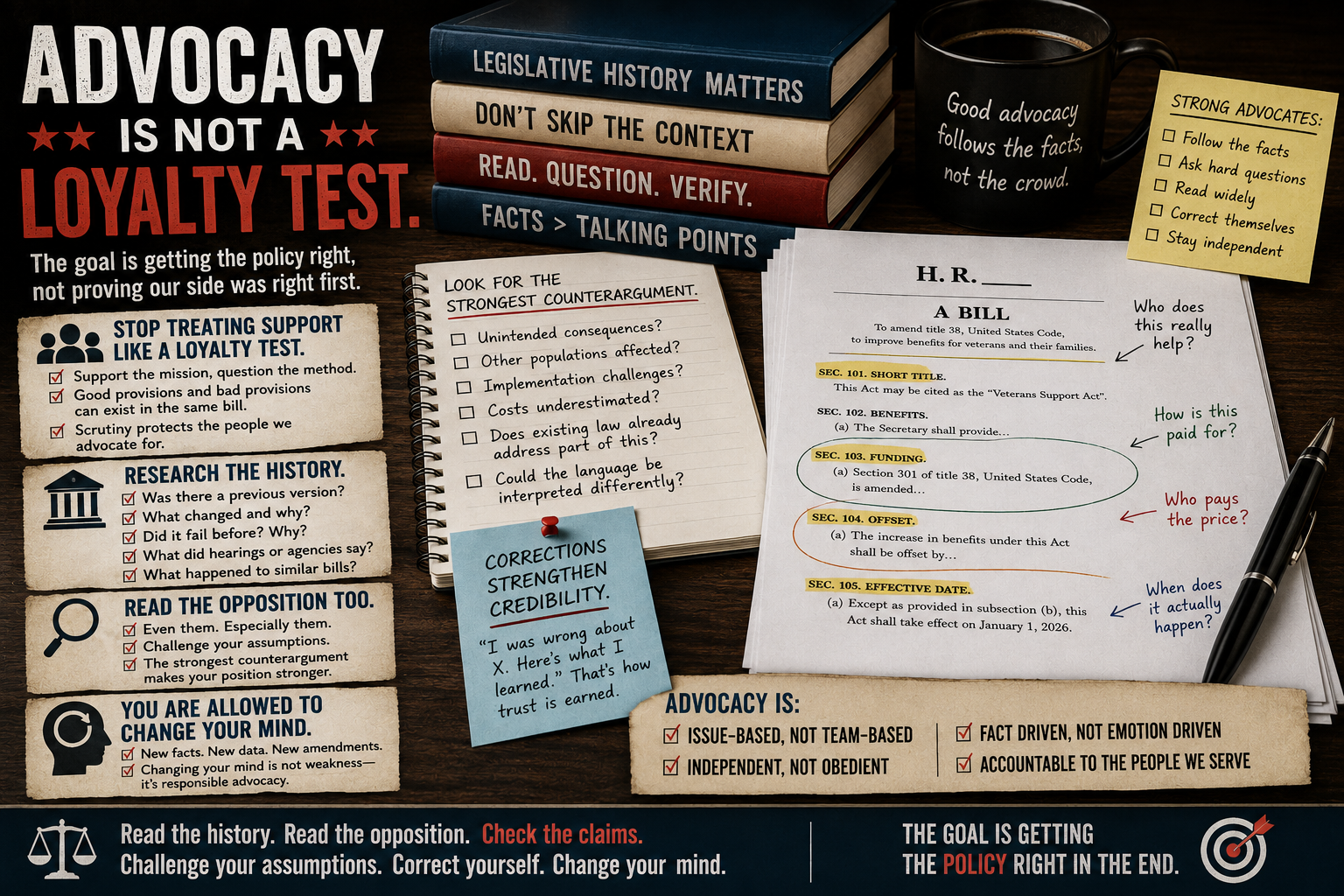 Advocacy Is Not a Loyalty Test: