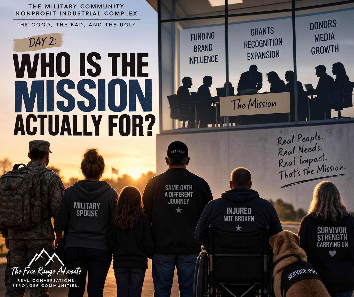 Who Is the Mission Actually For?