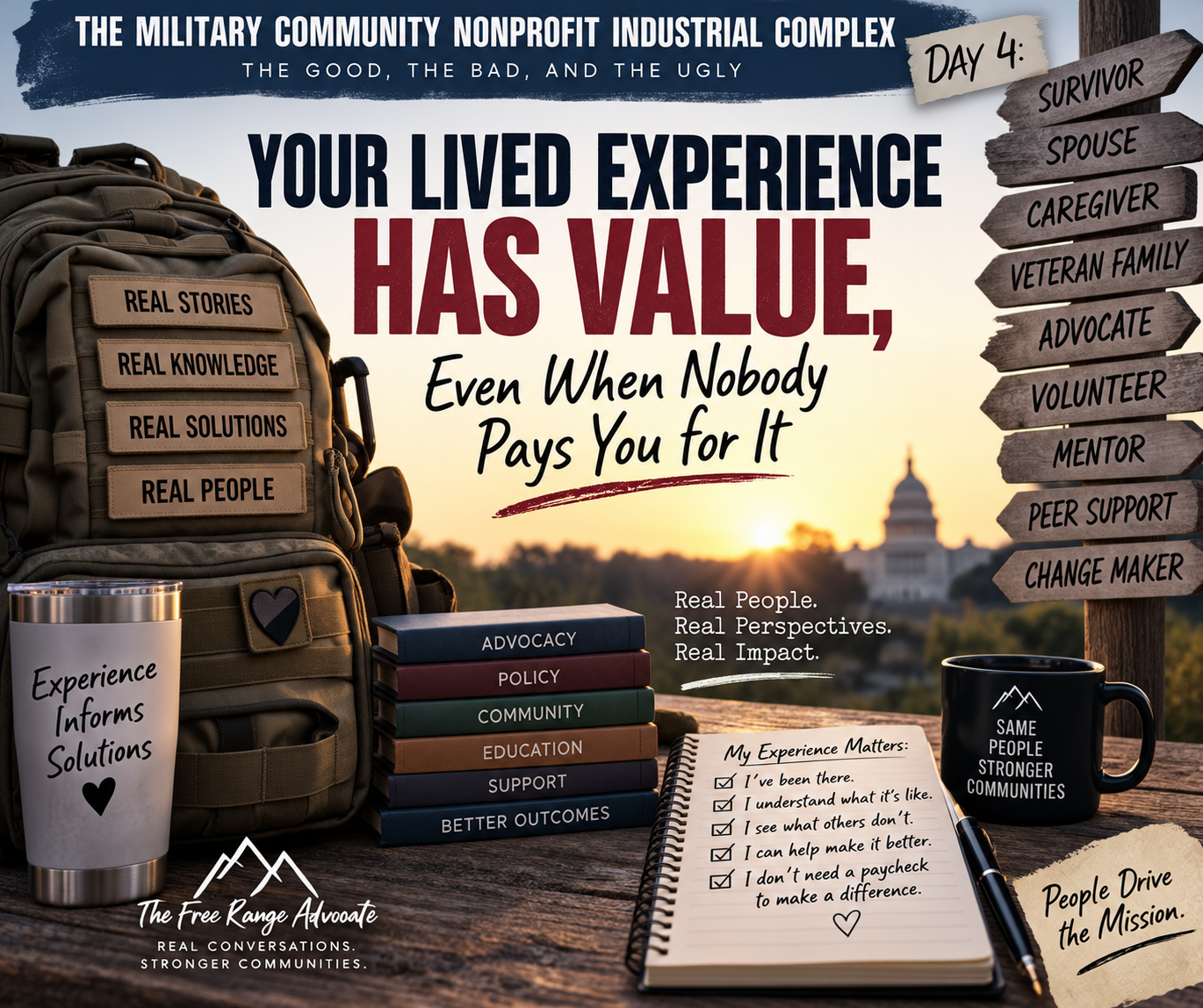 Your Lived Experience Has Value, Even When Nobody Pays You for It