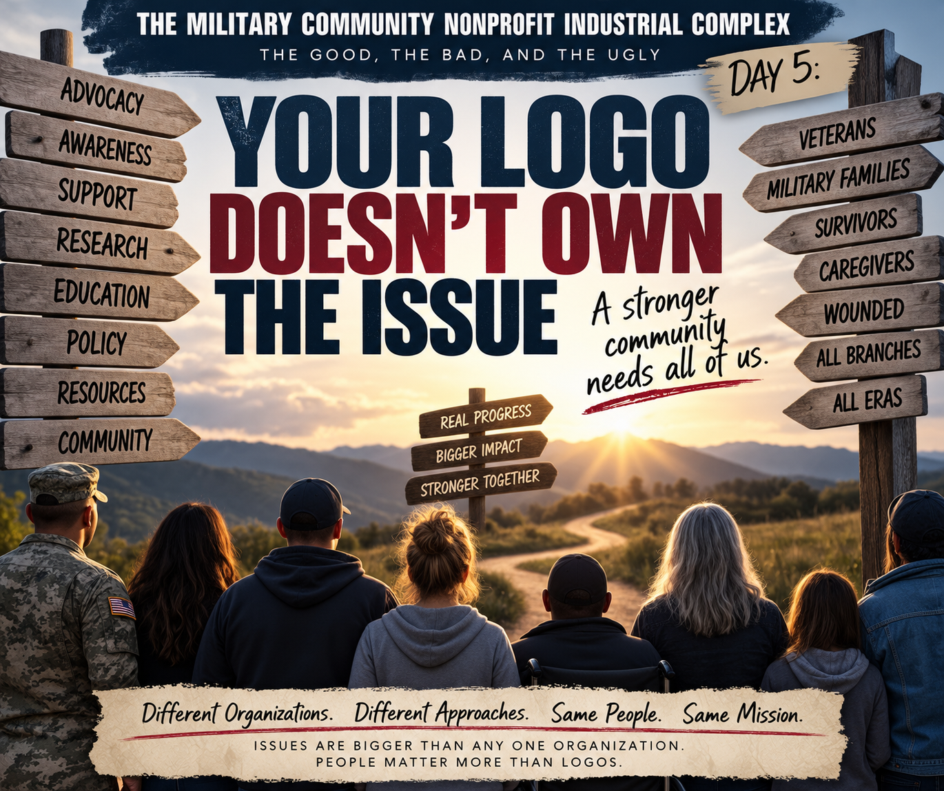 Your Logo Doesn't Own the Issue