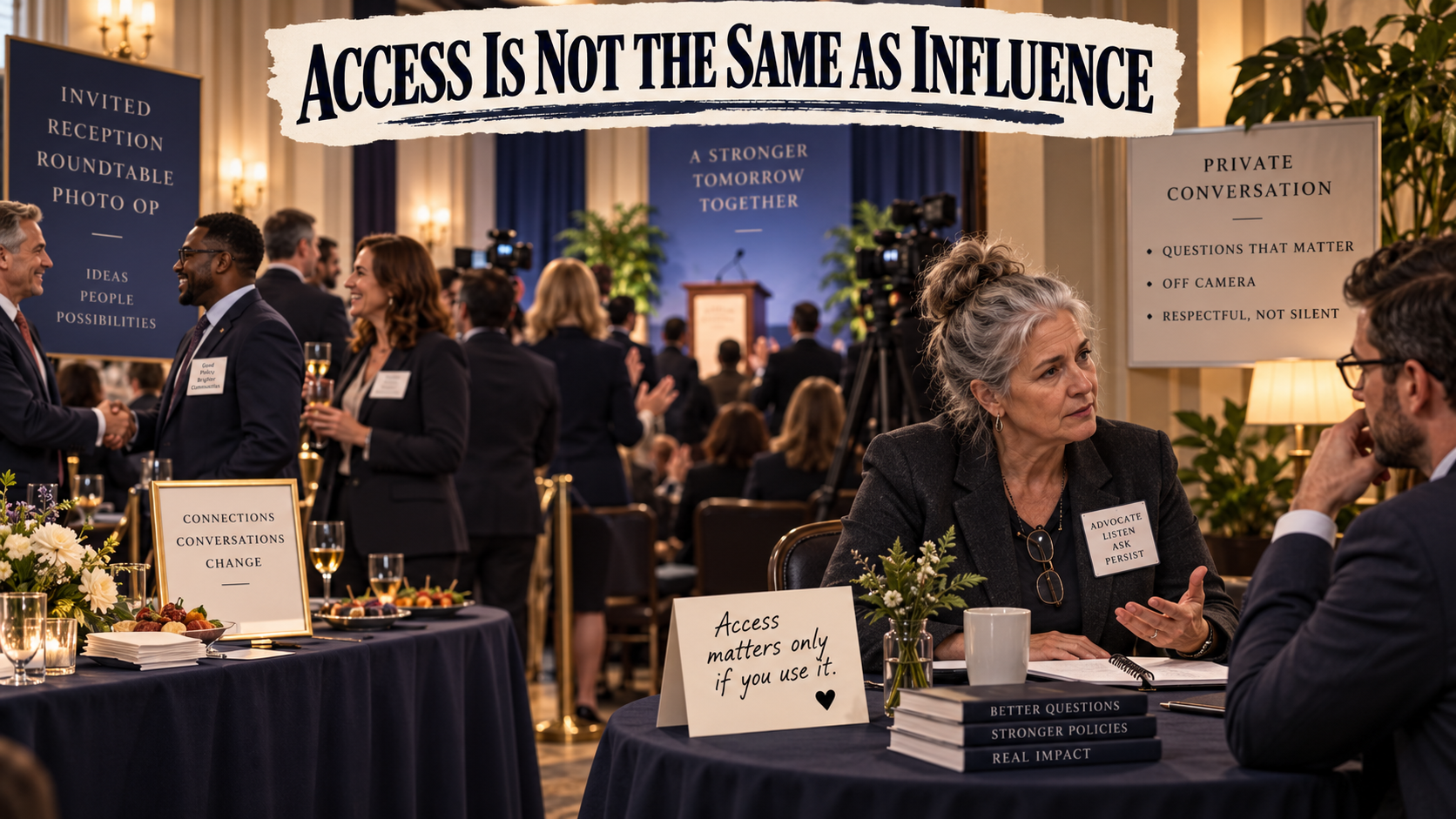 Access Is Not the Same as Influence