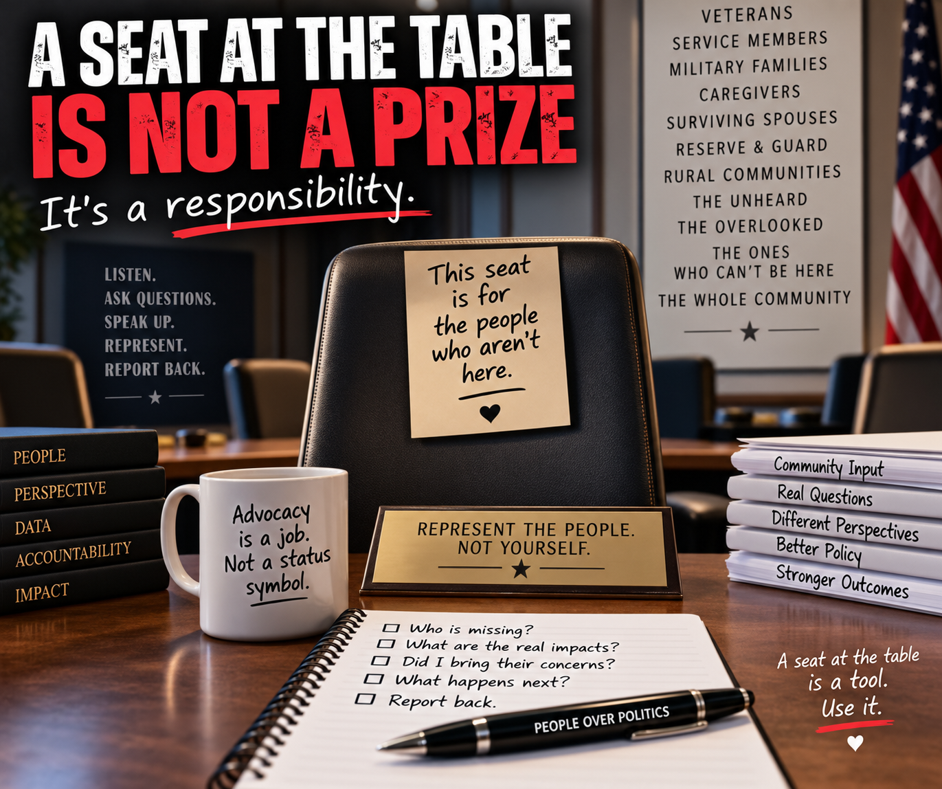 A Seat at the Table Is Not a Prize