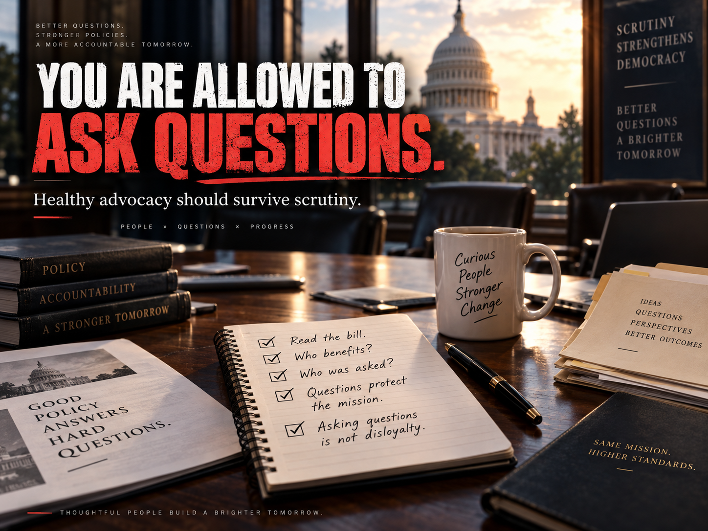 You Are Allowed to Ask Questions