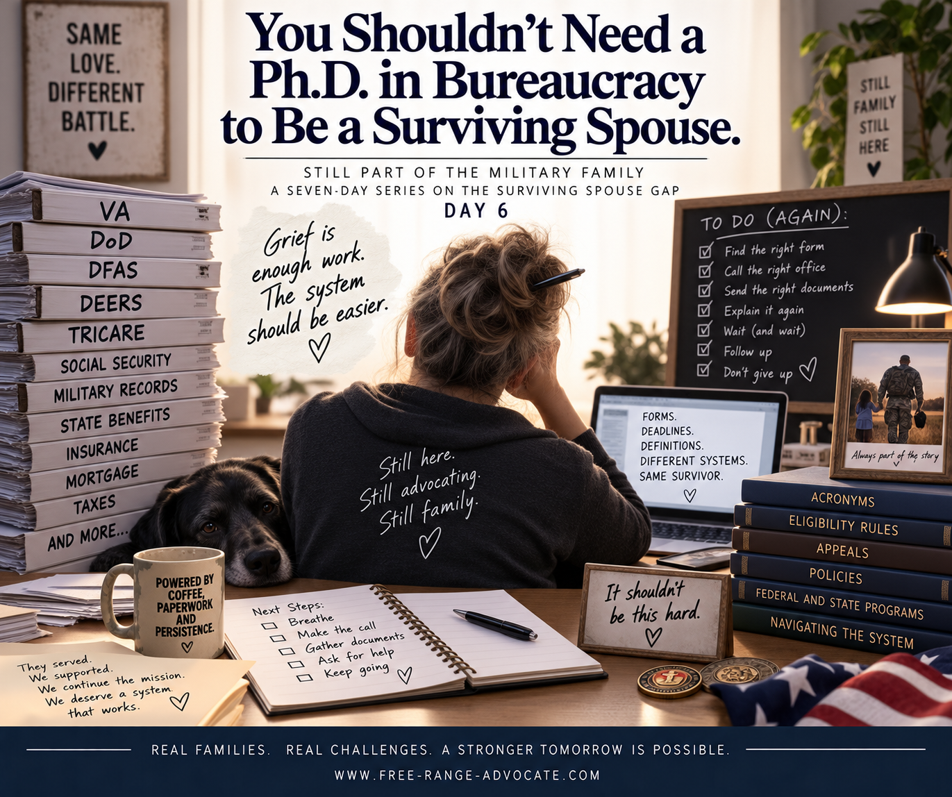 You Shouldn't Need a Ph.D. in Bureaucracy to Be a Surviving Spouse