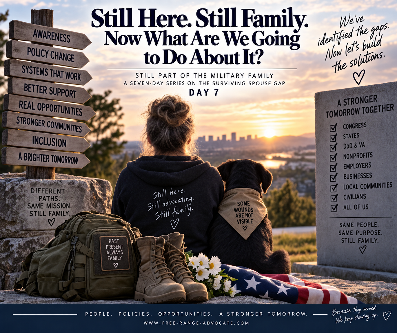 Still Here. Still Family. Now What Are We Going to Do About It?
