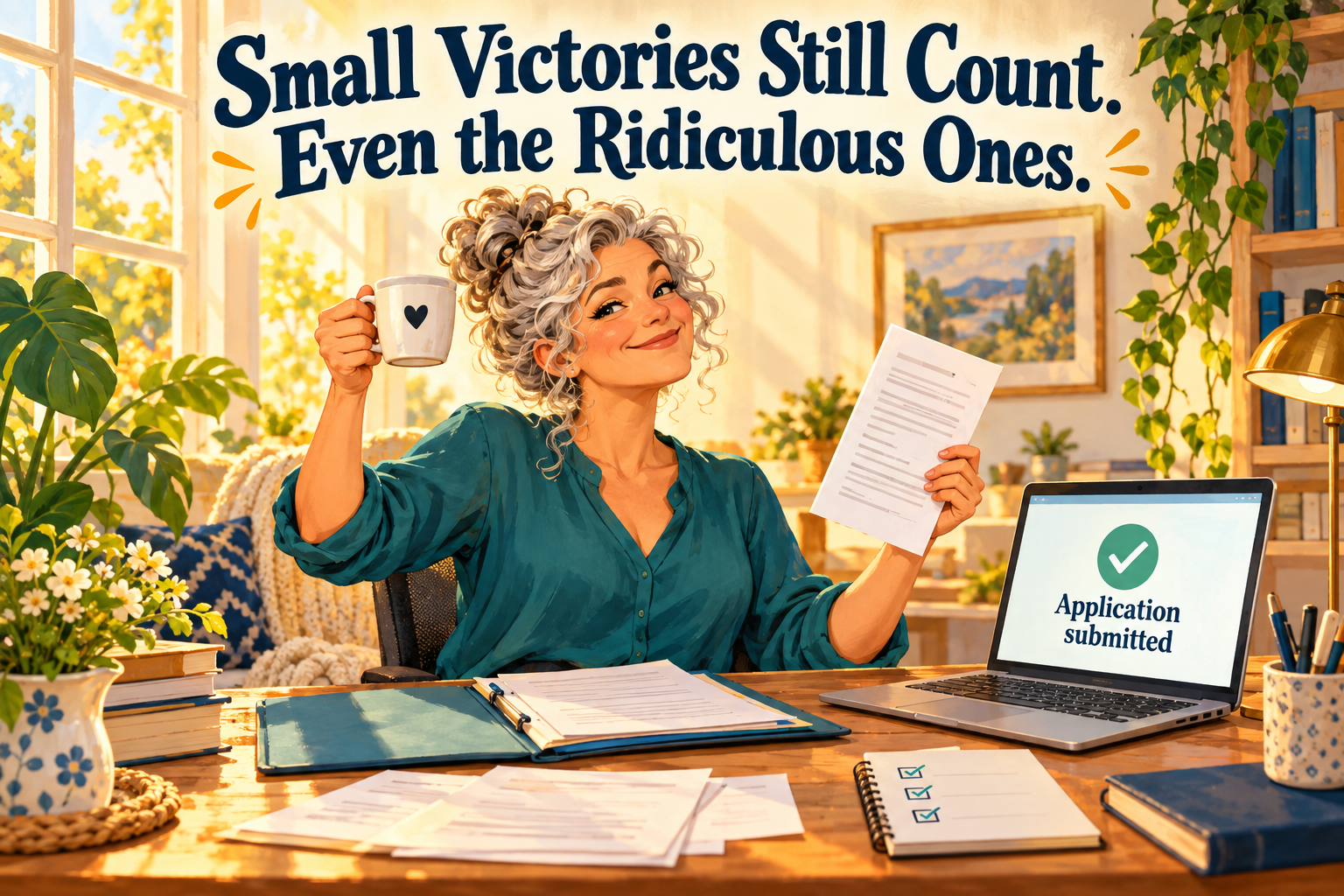 Small Victories Still Count. 
