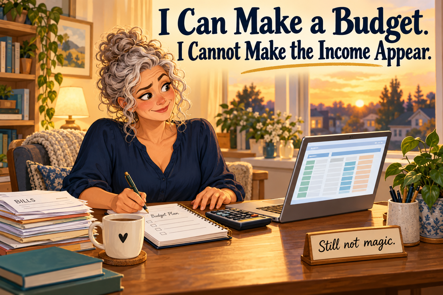 I Can Make a Budget. I Cannot Make the Income Appear.