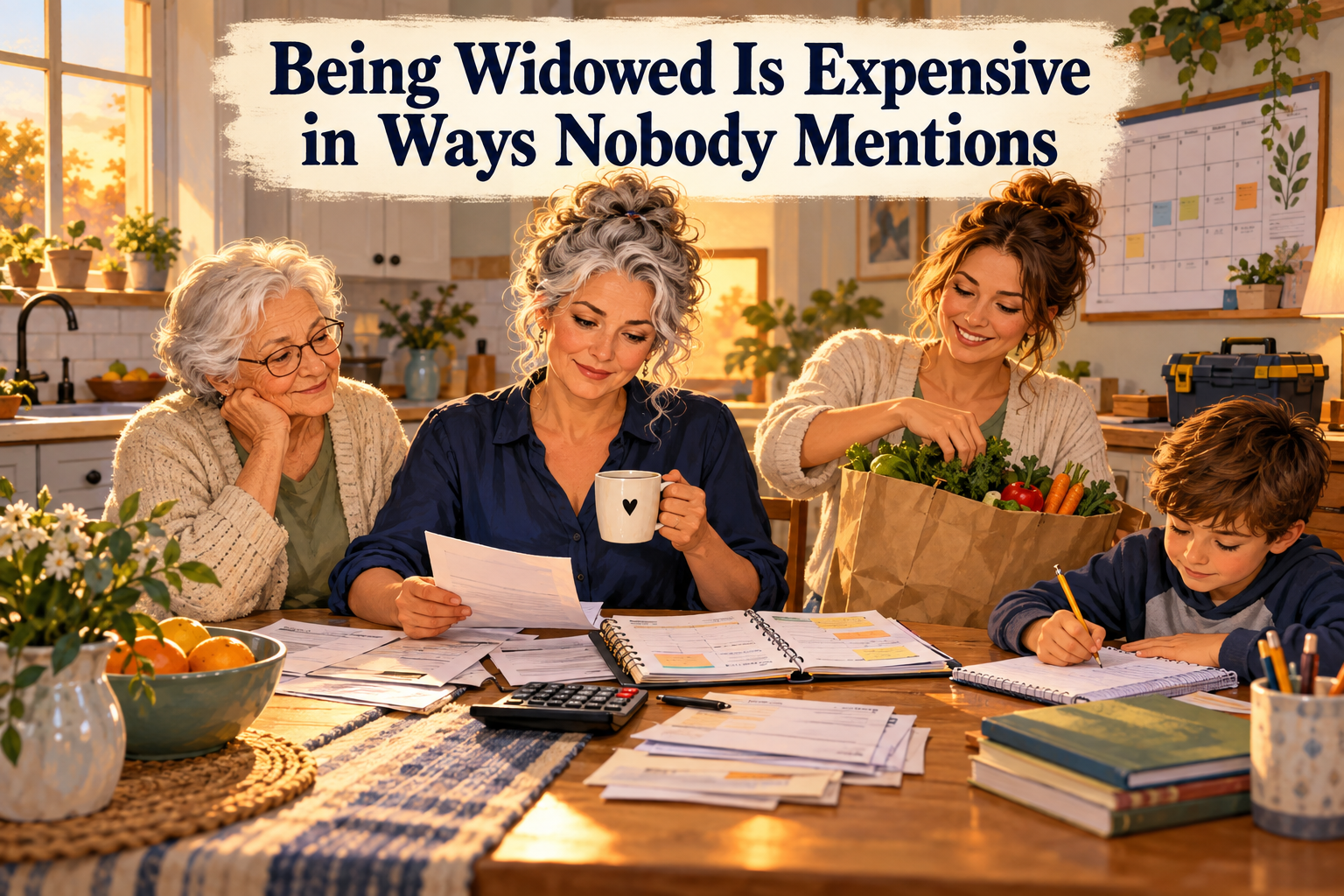 Being Widowed Is Expensive in Ways Nobody Mentions