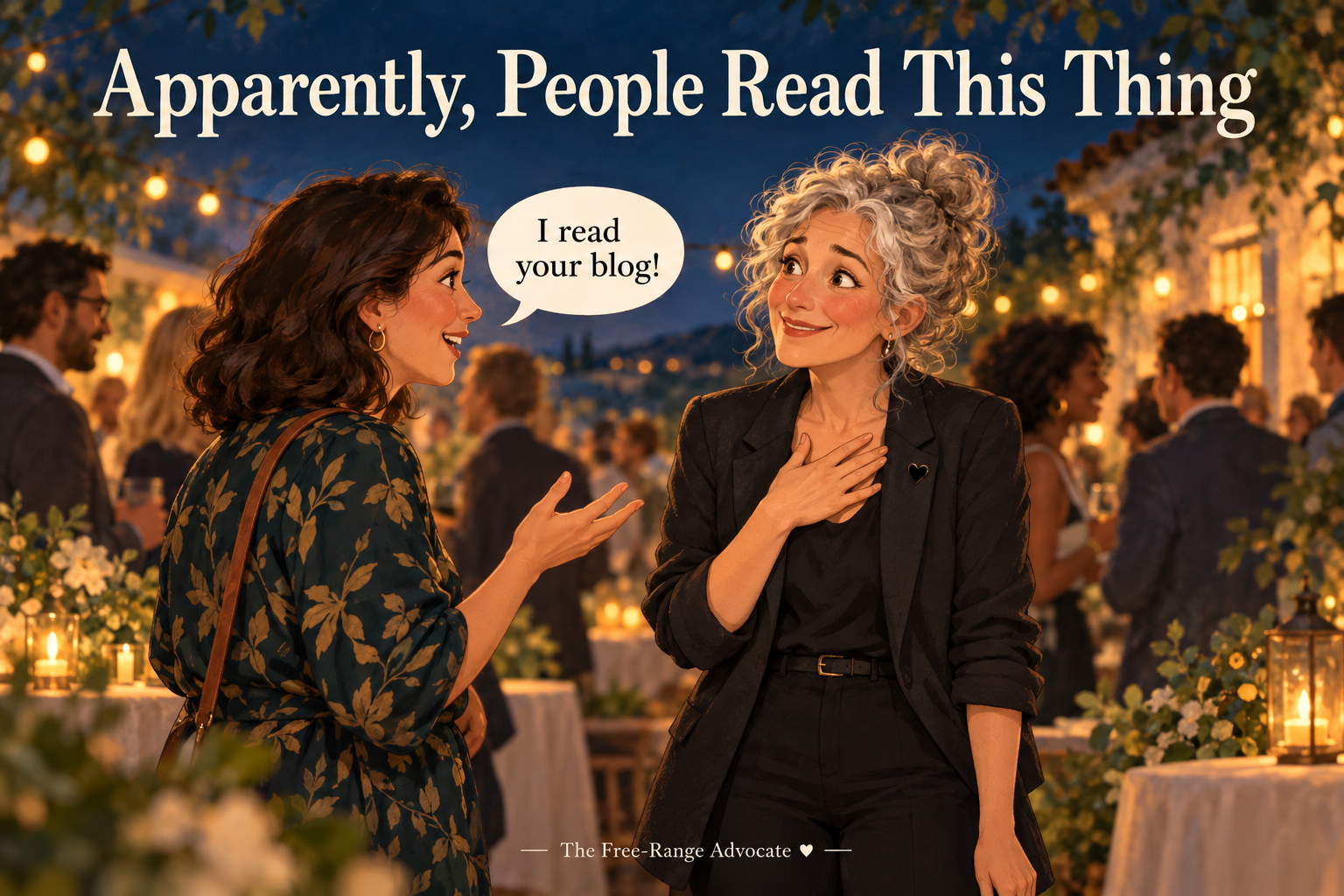 Apparently, People Read This Thing