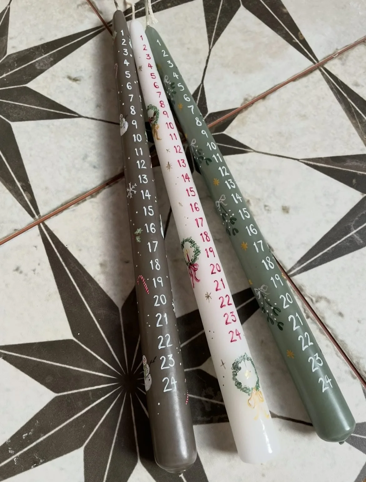 Advent Candle Painting Workshop - Sunday 15th November 10am
