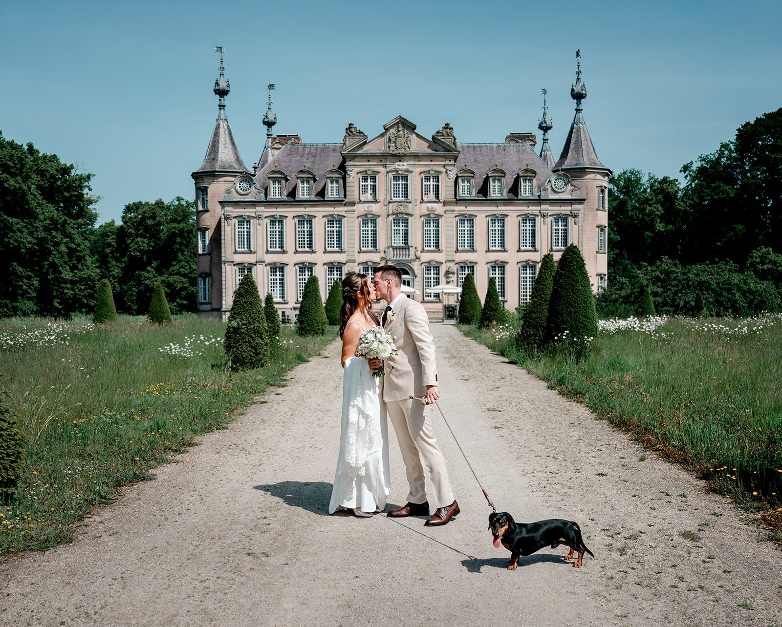 Kus voor kasteel