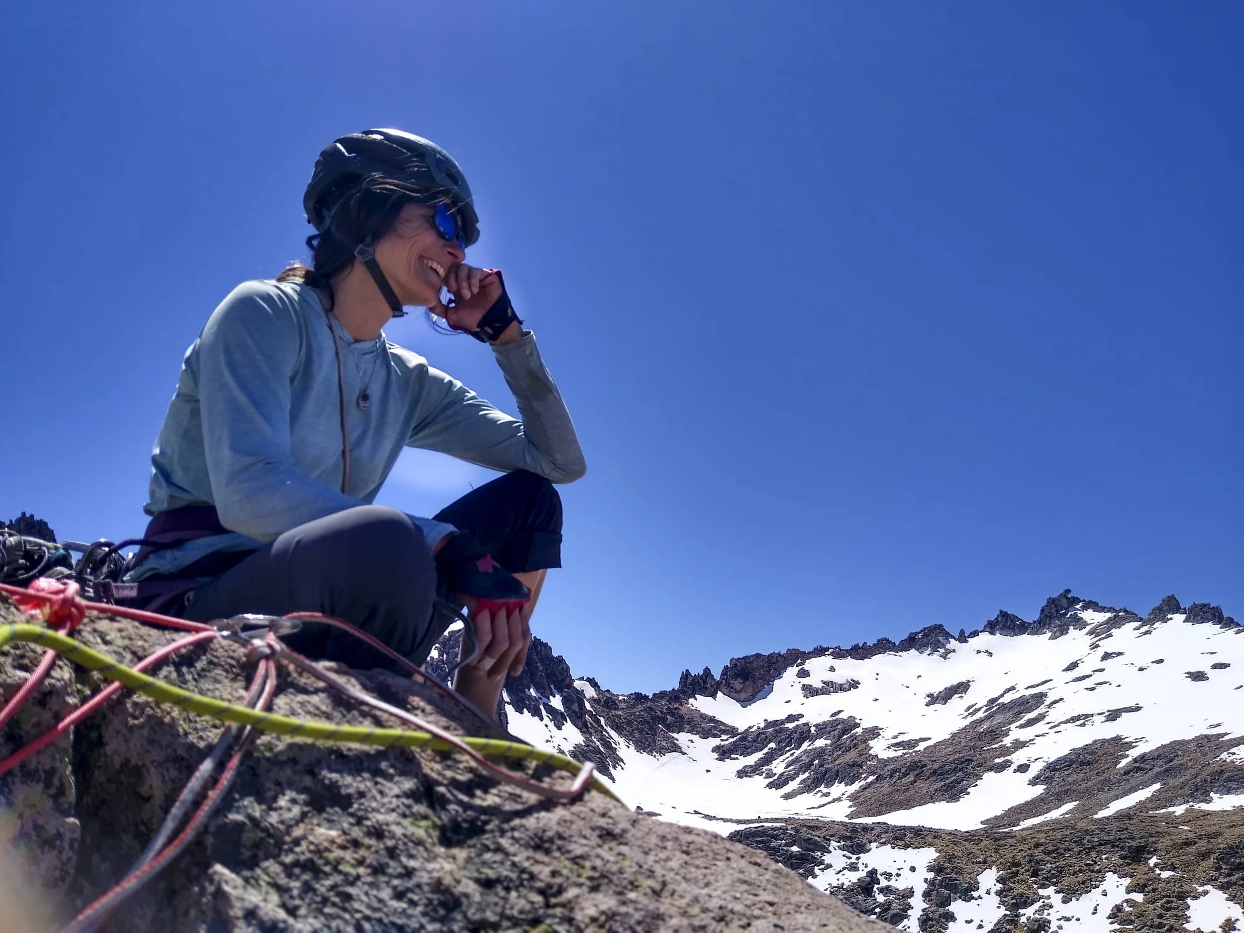 Crack Climbing in Frey