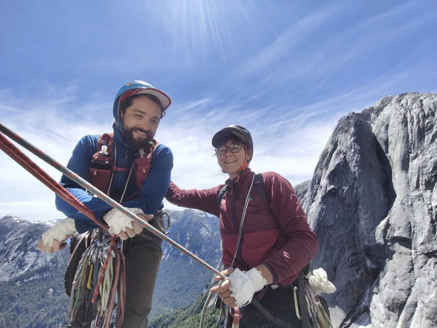 Big wall climbing Patagonia