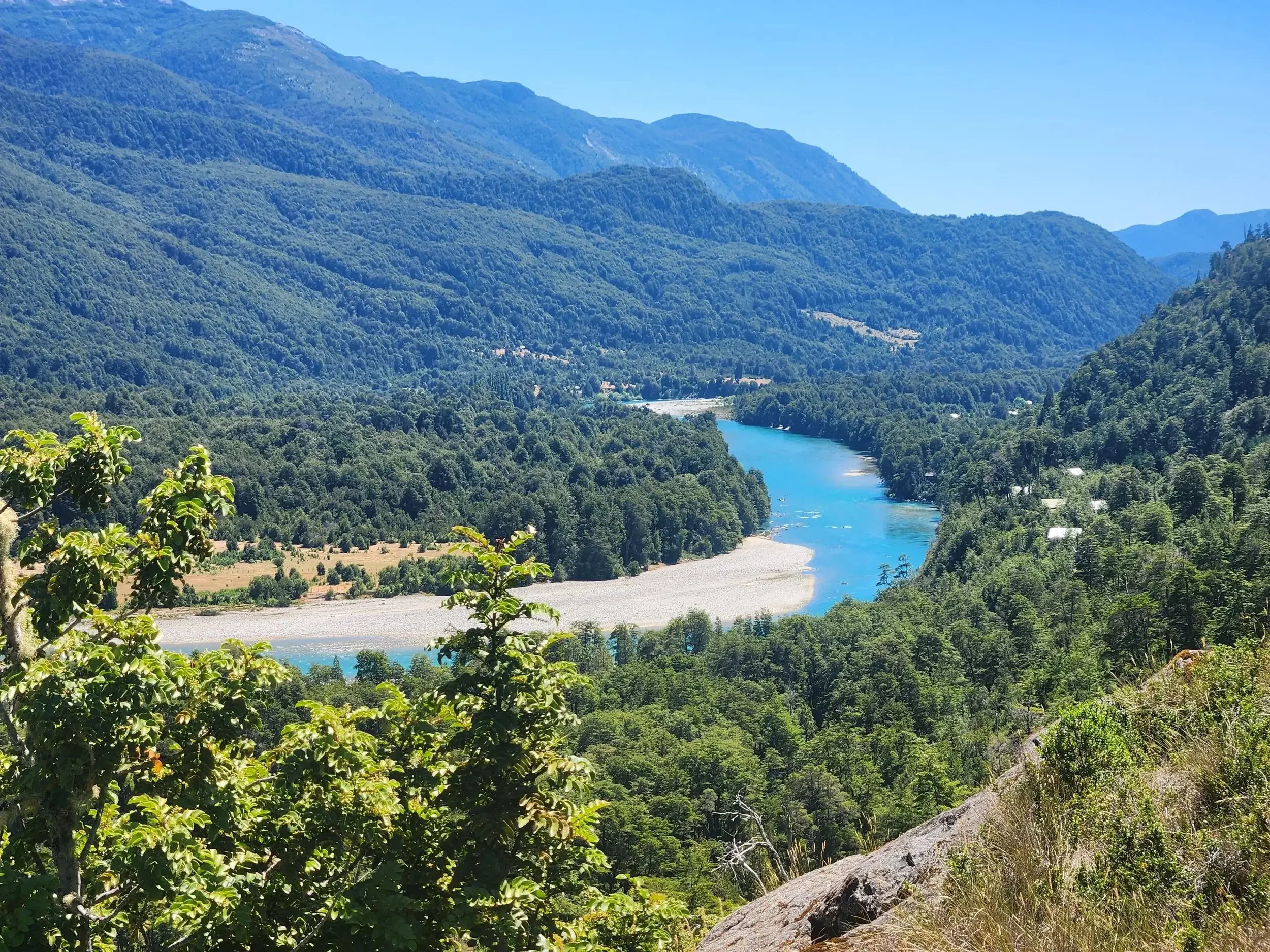 Rio Puelo in Patagonia