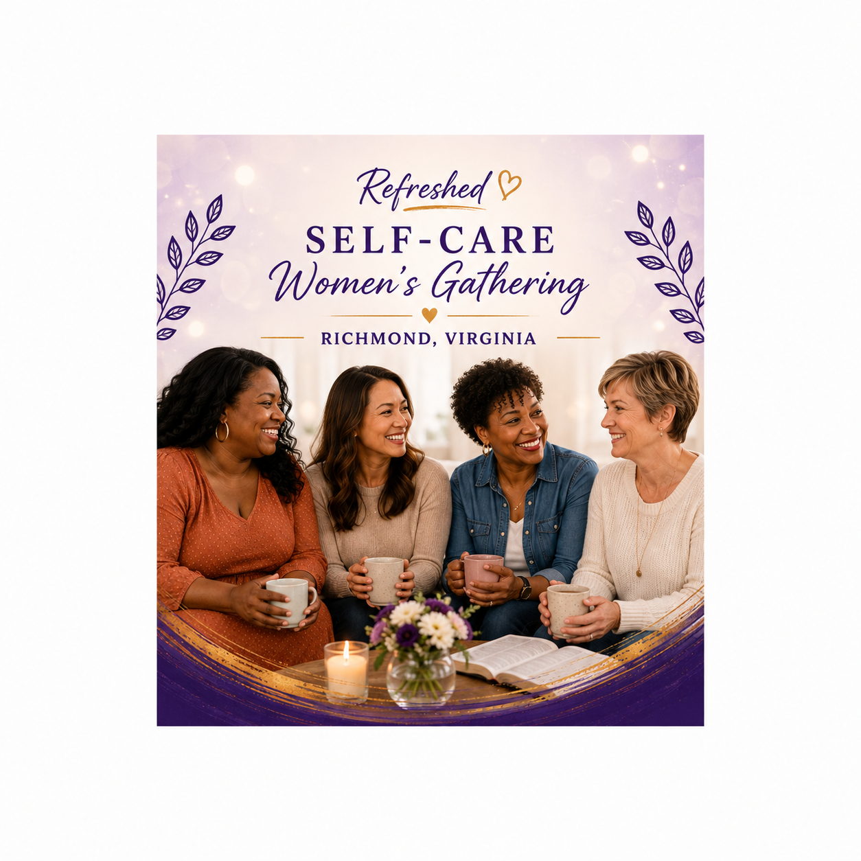 Refreshed Self-Care Women's Gathering- Richmond, Virginia