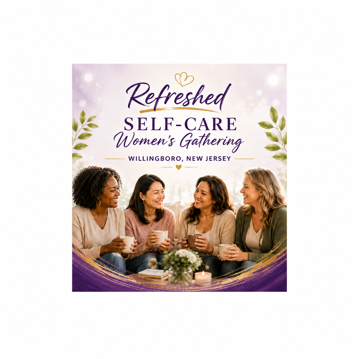 Refreshed Self-Care Women’s Gathering-  Willingboro, New Jersey 