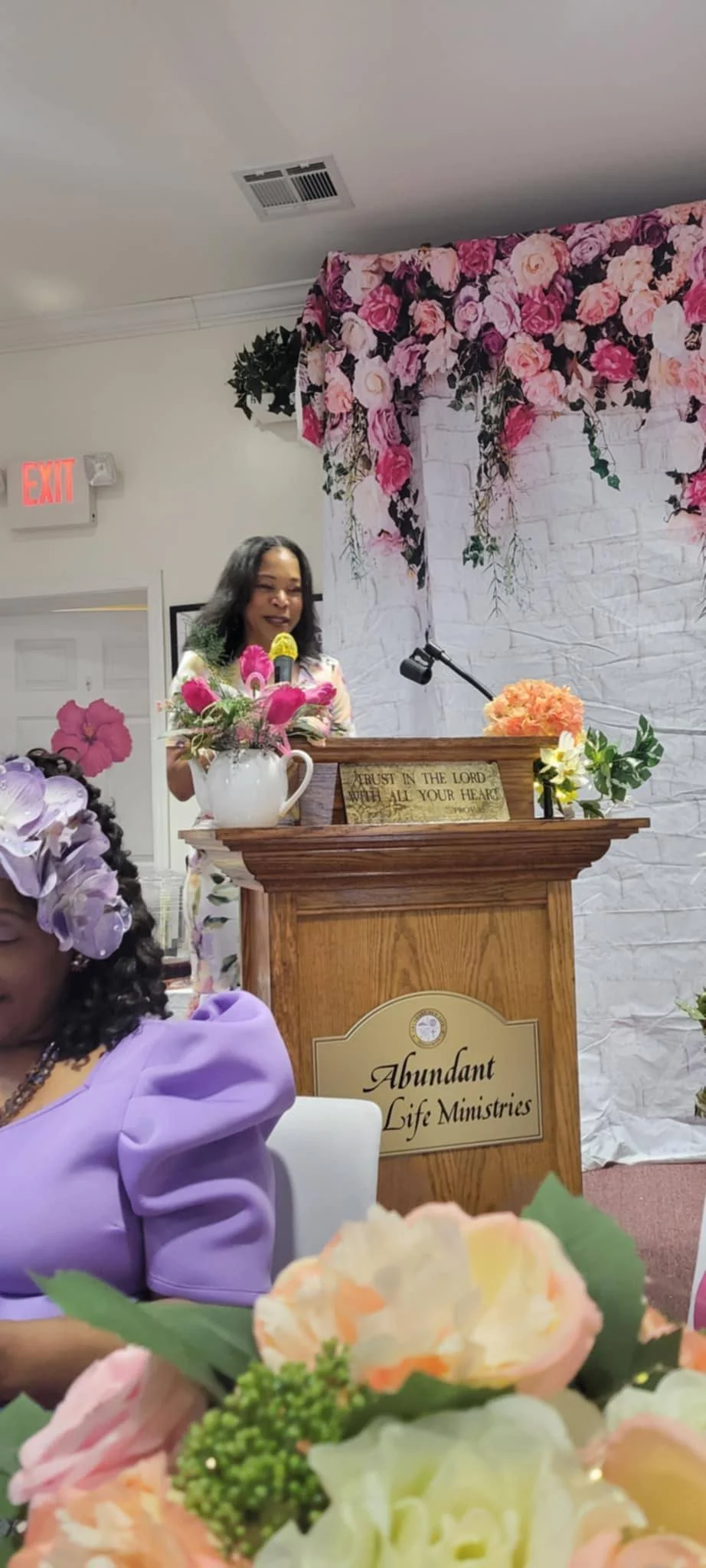 Abundant New Life Ministries- Tea Party speaking engagement 2025