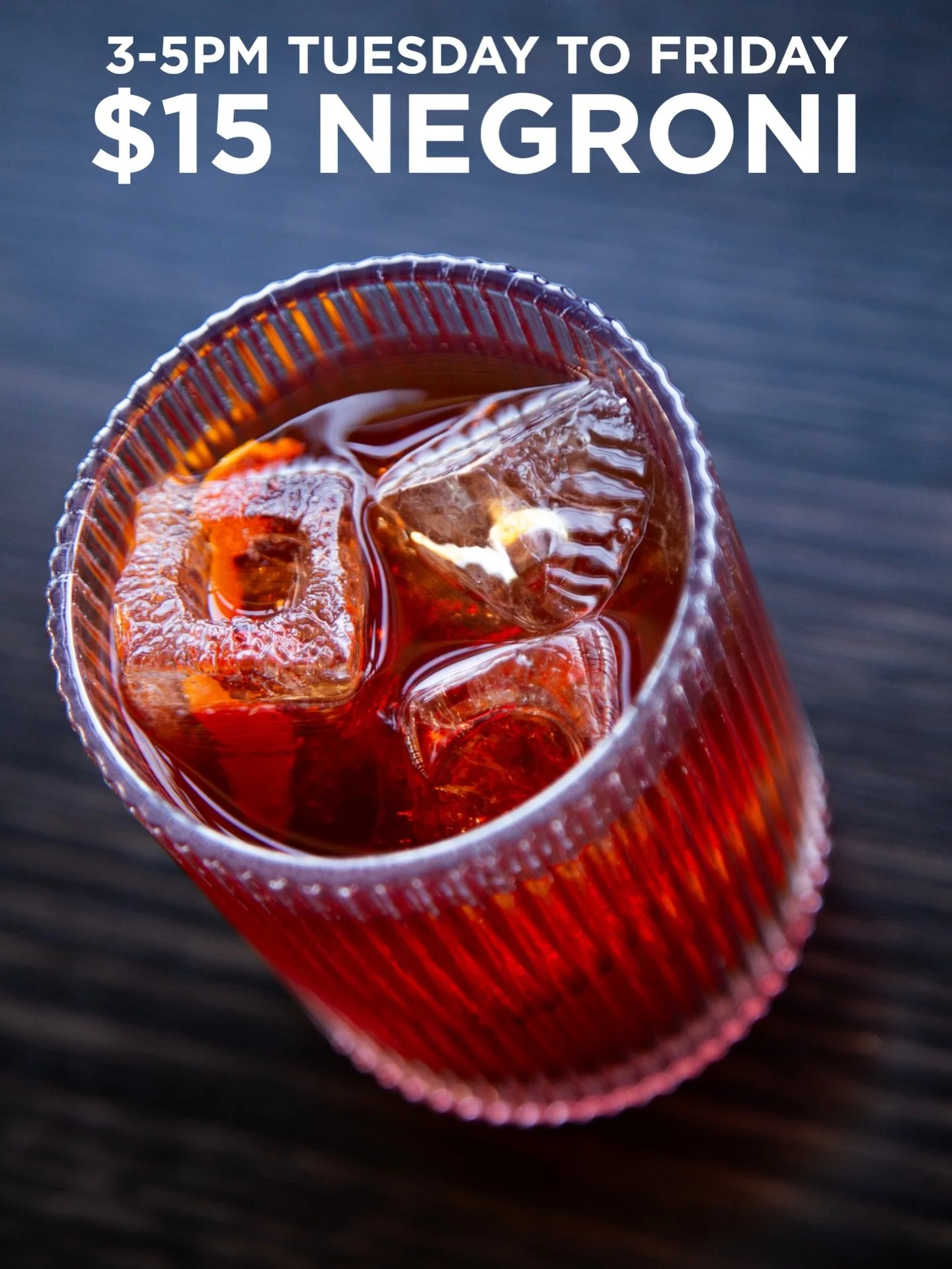 Golden hour hits different up here. 🌇🍸

3&ndash;5pm Tues-Friday
$15 Negronis
$15 Aperol Spritz
$15 Espresso Martinis
$15 Margaritas
$12 House wine
$10 Beers

Skyline views, rooftop breeze, summer energy.
Tuesday to Friday is your excuse.
Come chase