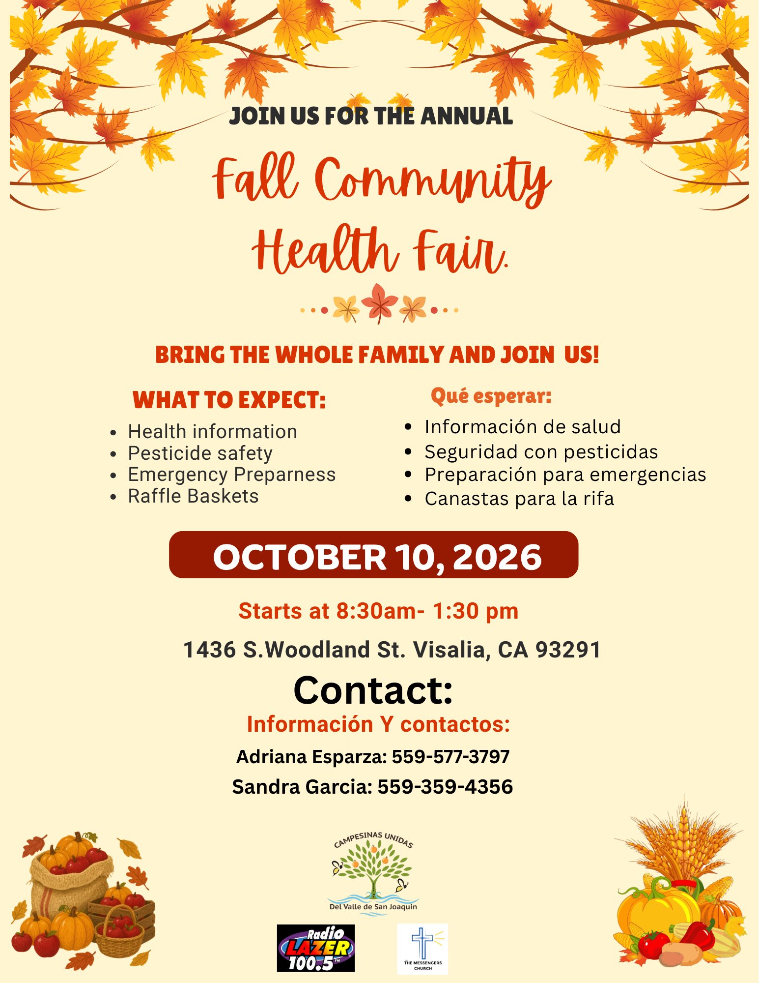 Fall Community Health FAir