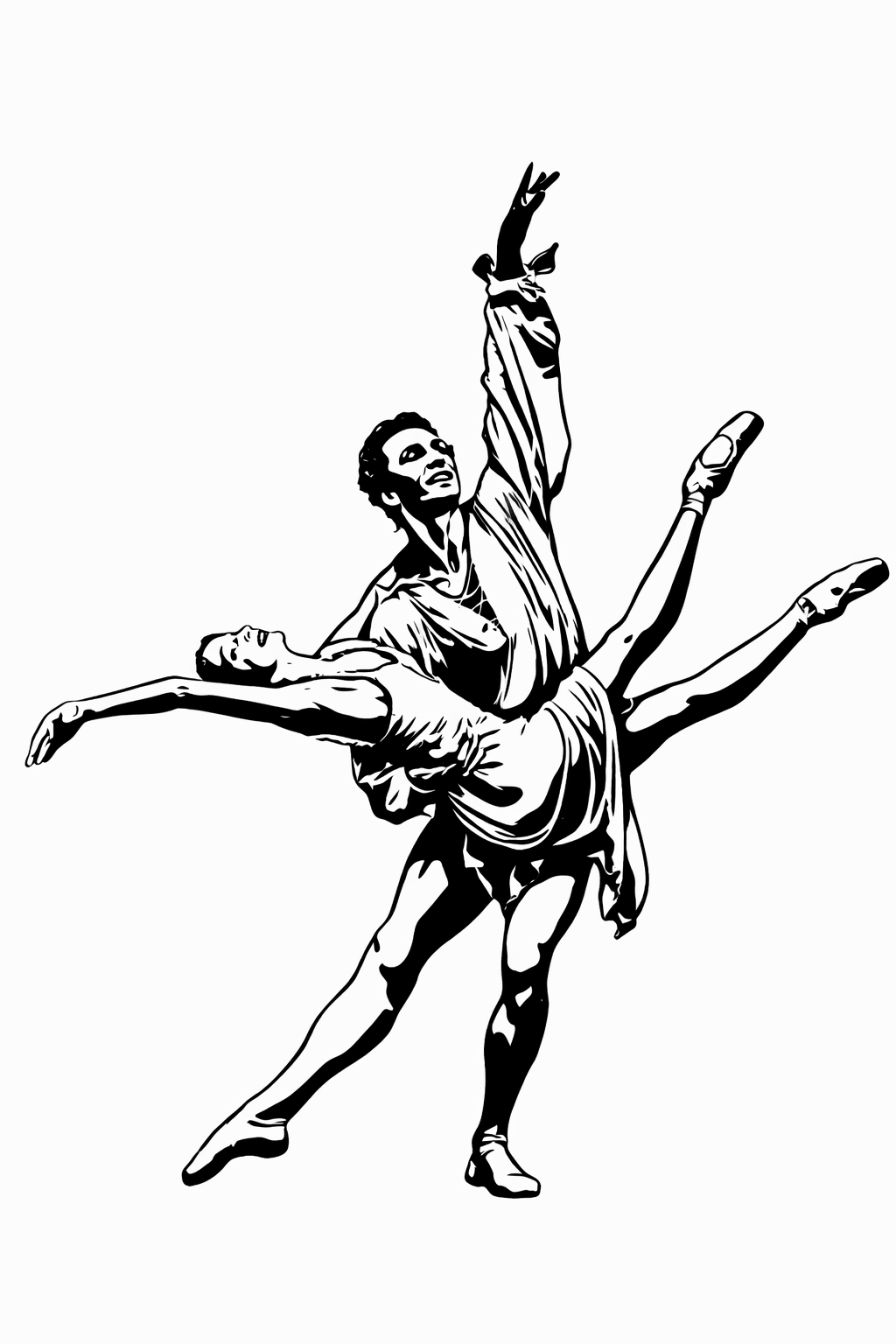 Aiming for the instructions given during a ballet class to match biomechanical reality