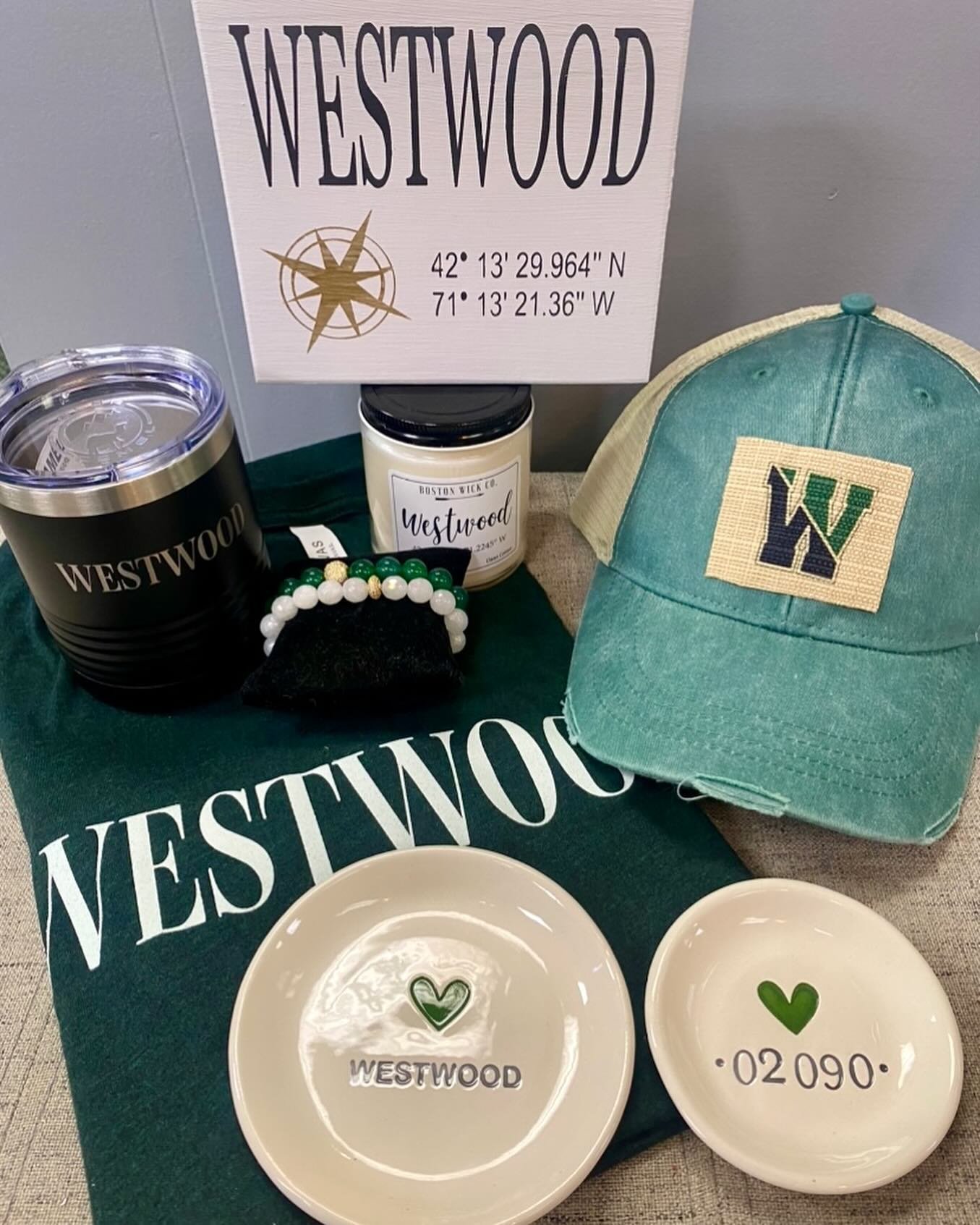 The cutest new trucker hats, locally made, just for us. Show your Westwood pride. Where are my Xaverian moms at? And how cute are these boy mom (🙋&zwj;♀️) and girl mom hats, just in time for Mother&rsquo;s Day?!?! The shop is full of great new merch