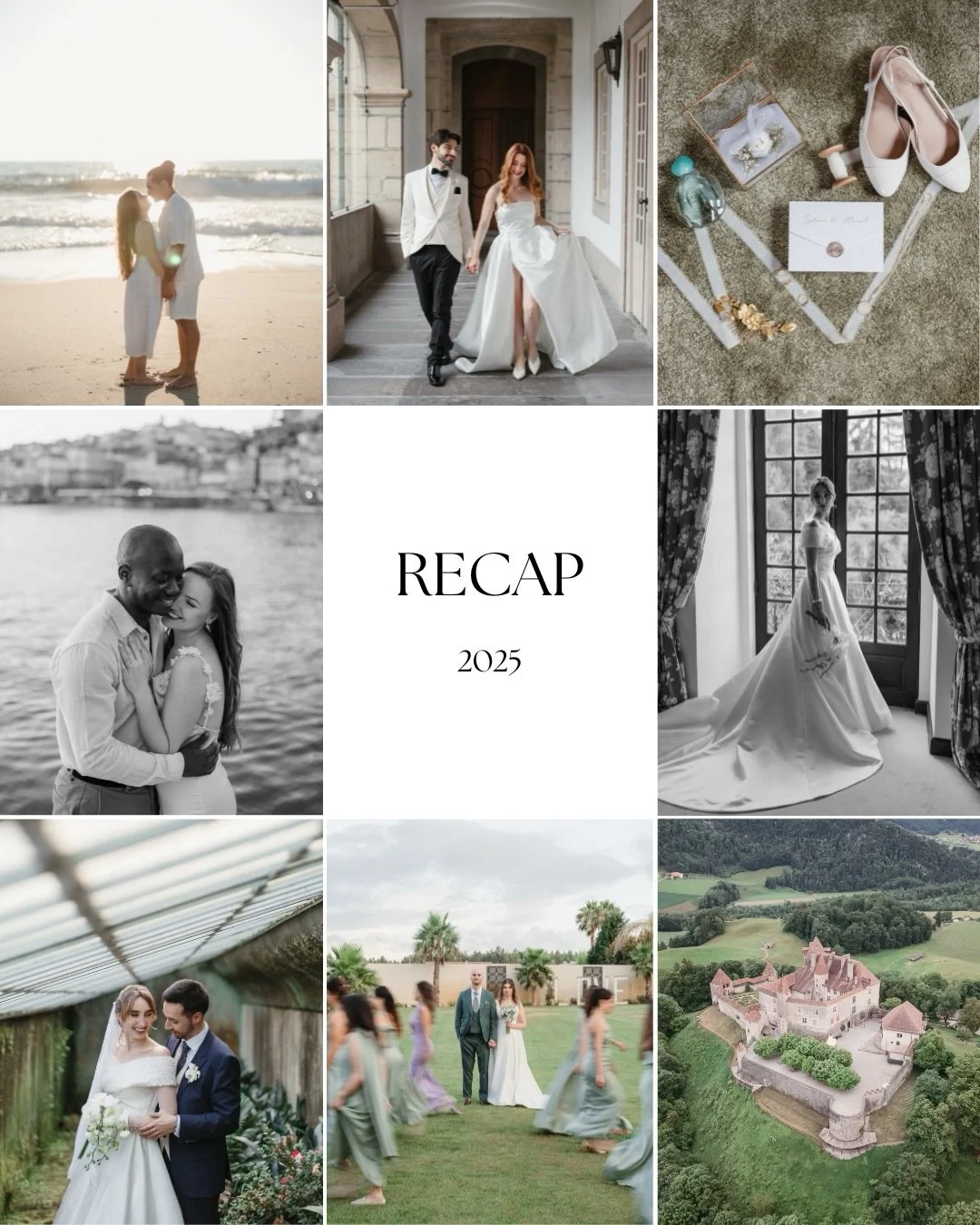 2025, what a year.
Love stories told in different languages, places, and lights.
Intense days filled with genuine emotion, tight hugs, and happy tears.

I was welcomed like family, surrounded by incredible people, teams that became friends, and coupl