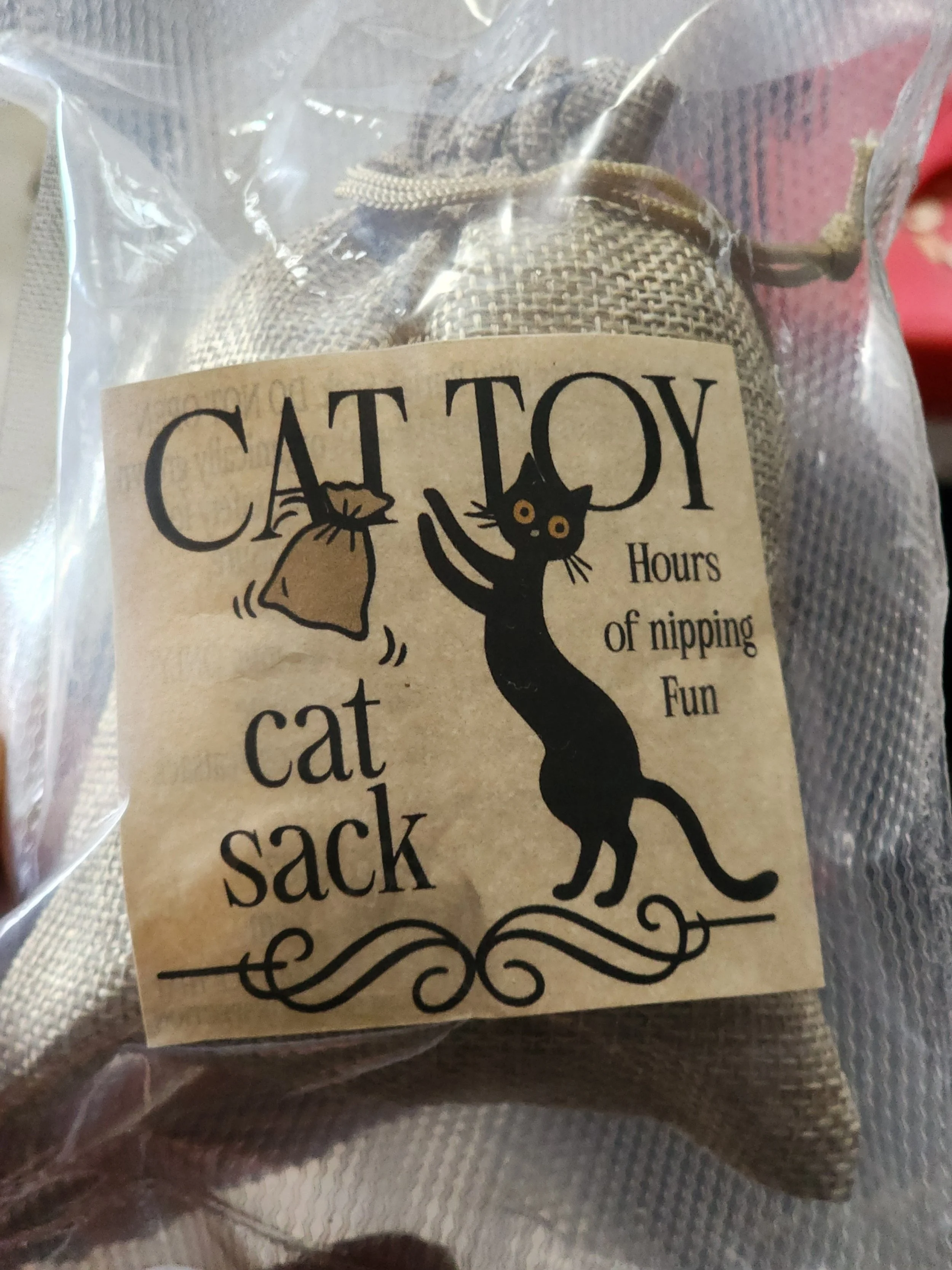 Cat Sack Play Toy