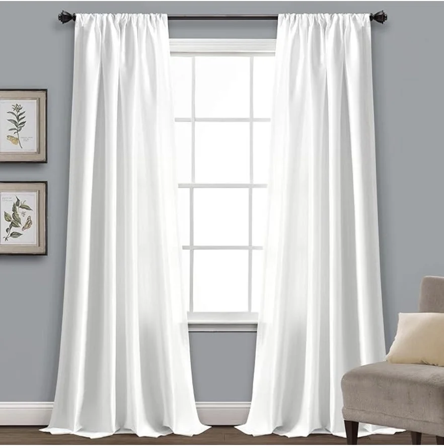 Lush Decor White Curtains