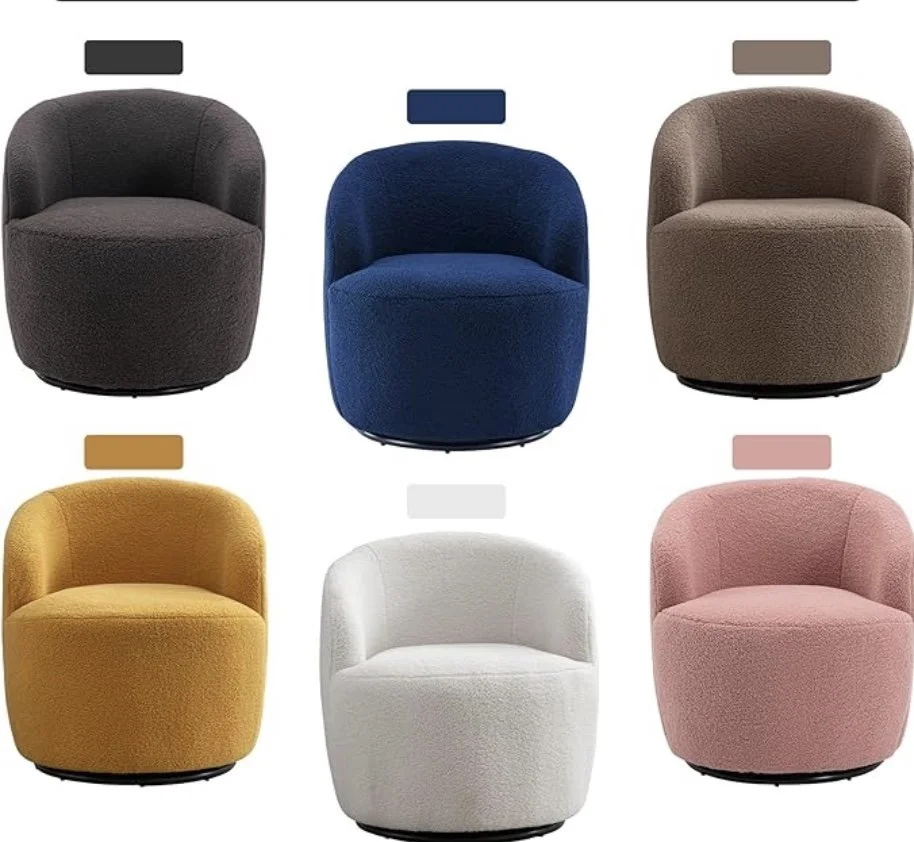 Swivel Accent Chair for Dorm (many colors)