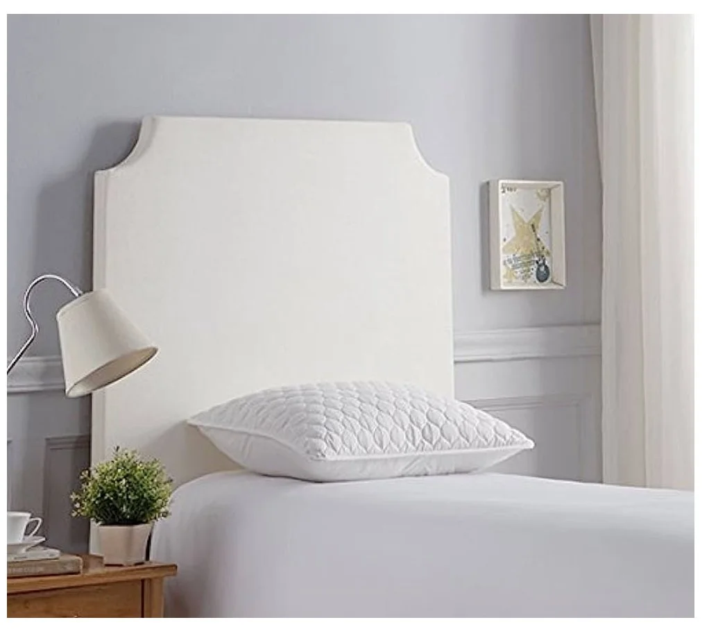 DIY White Twin Headboard - Perfect for Dorm