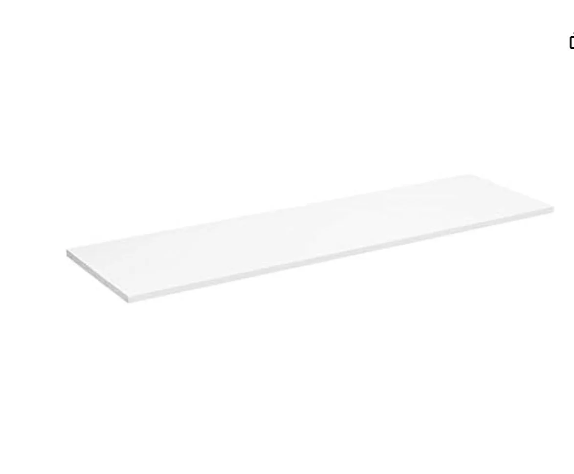 48-Inch ClosetMaid Suite Symphony Top Shelf Finish: - Pure White (47.7"W x 0.63"H x 13.8"D) 