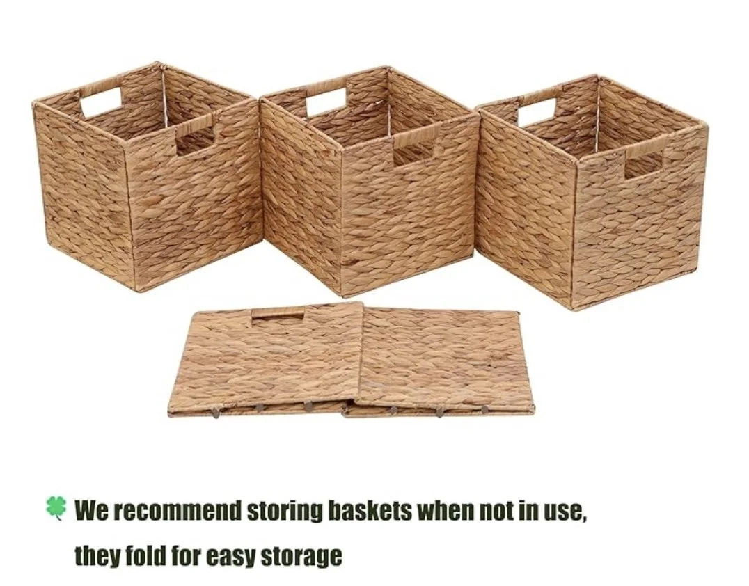 Woven Cube Baskets