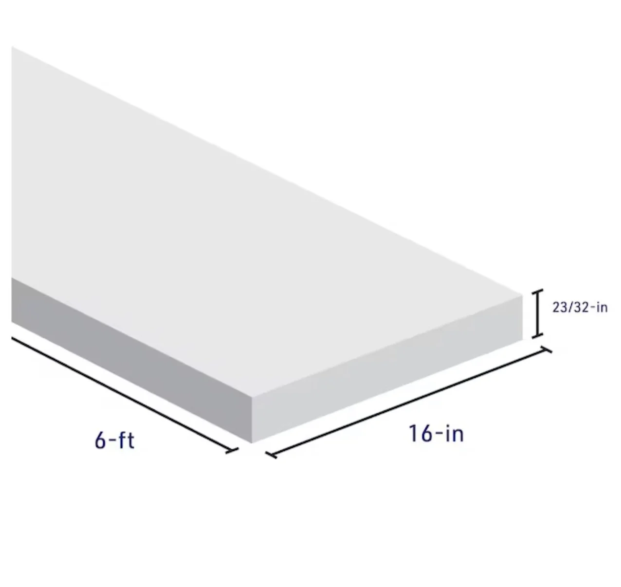 Lowe’s Exclusive RELIABILT Panel Board 6 foot wide