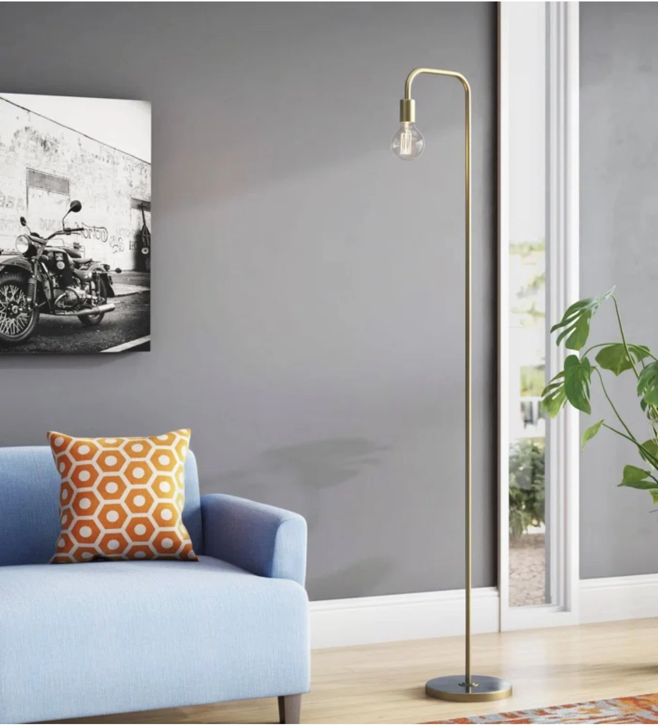 Edison floor lamp