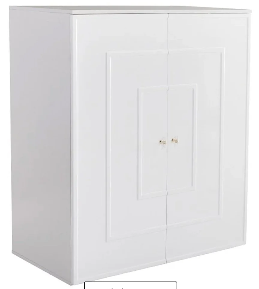 At Home | Tiffany Mini Fridge Cabinet - college dorm essential